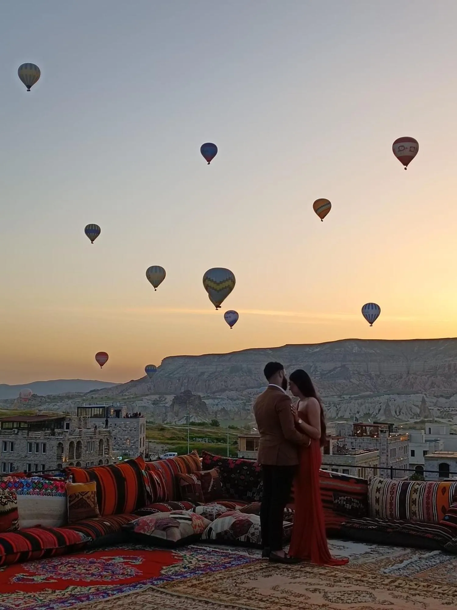 Sunrise in Garden Suites Hotel Cappadocia