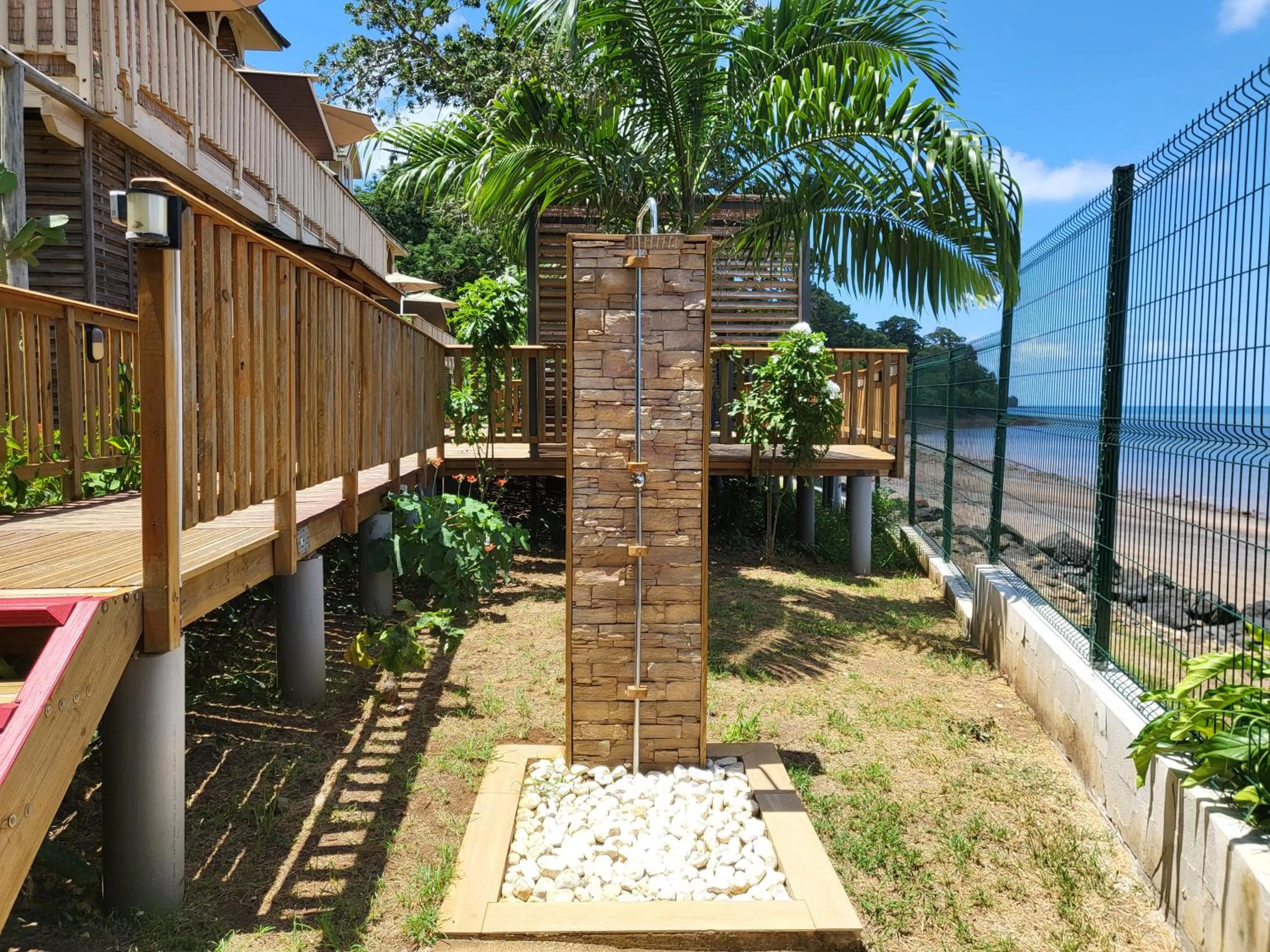 Property building in Hôtel Hamaha Beach