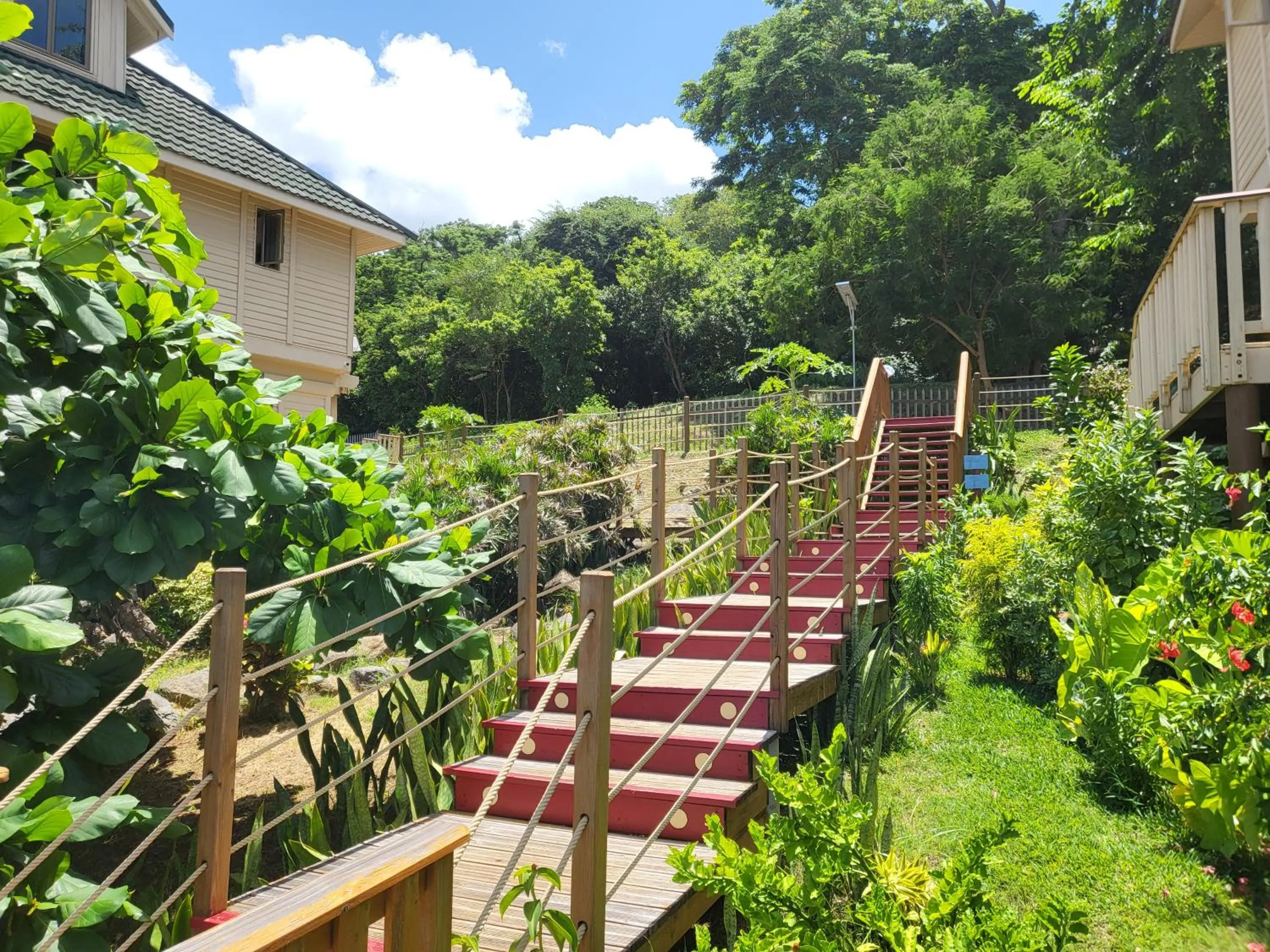 Property building in Hôtel Hamaha Beach