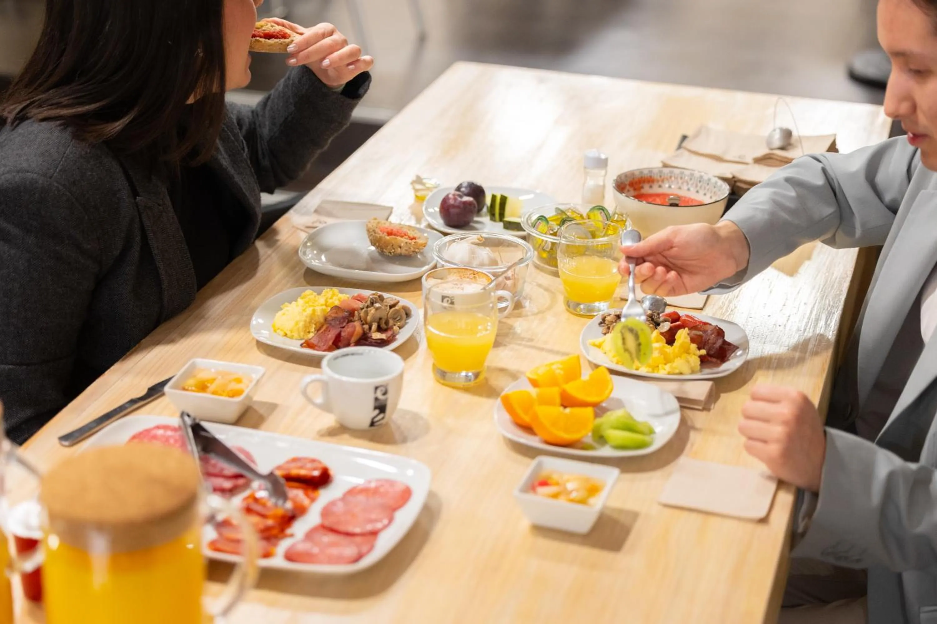 Breakfast in Hotel Pilar Plaza