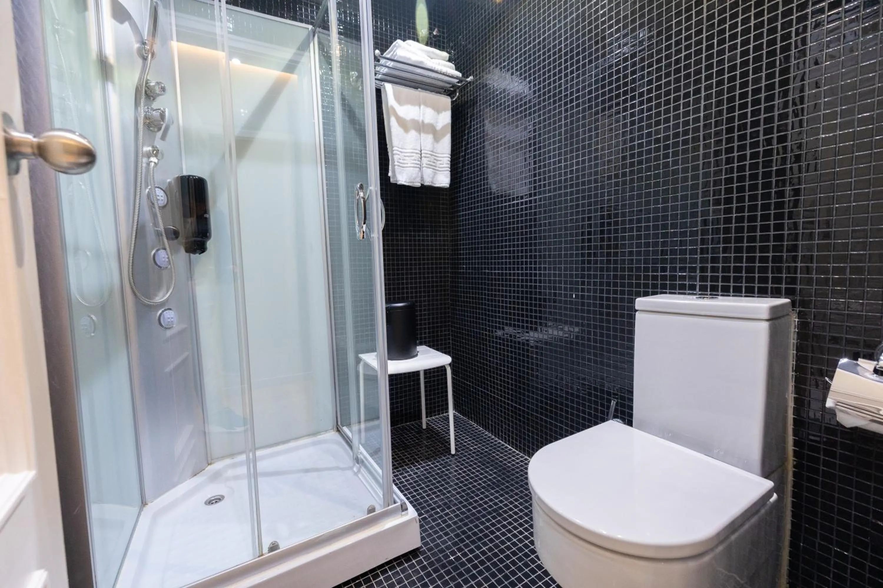 Shower in Hotel Pilar Plaza