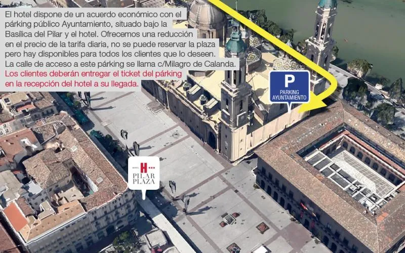 Bird's eye view in Hotel Pilar Plaza