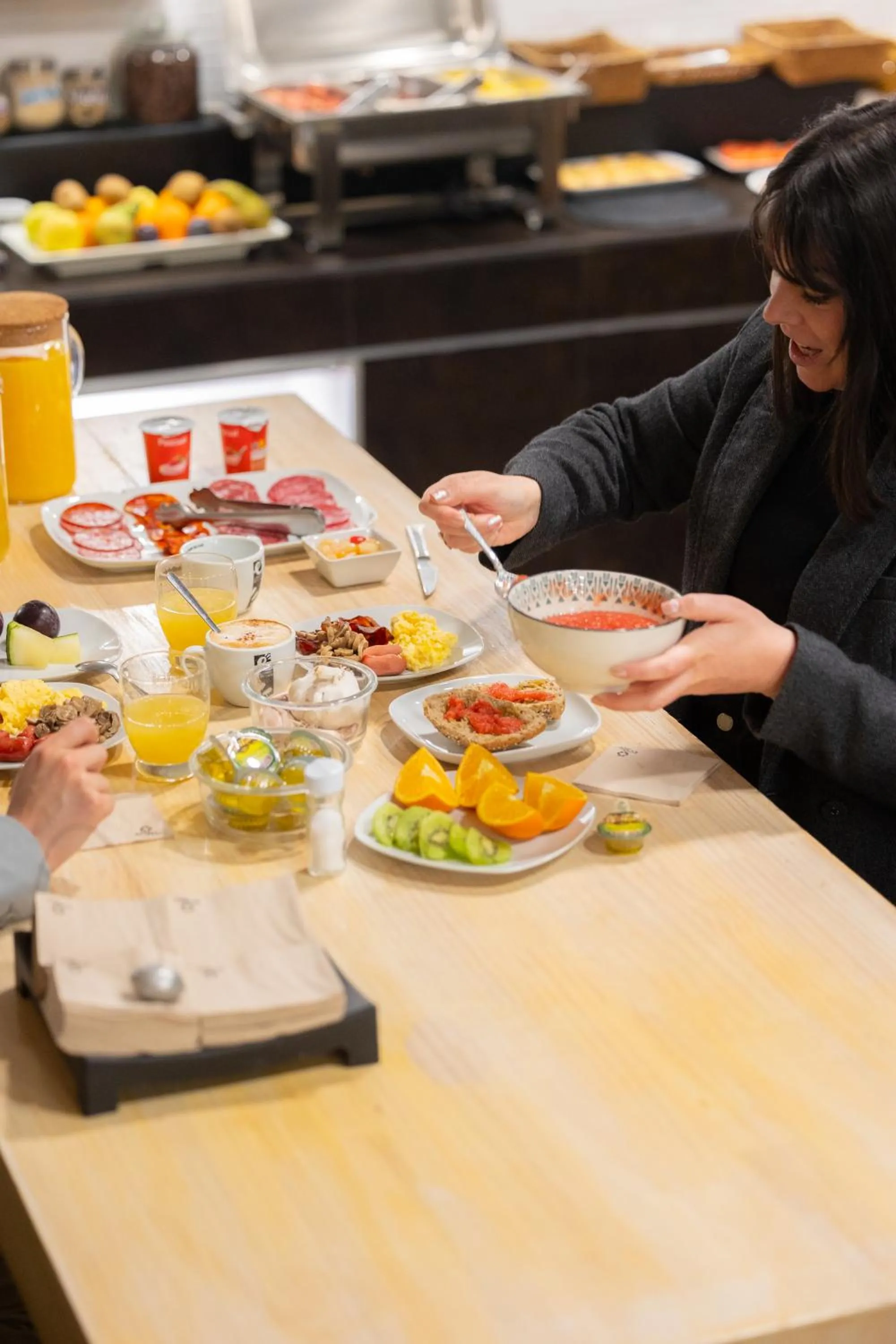 Breakfast in Hotel Pilar Plaza