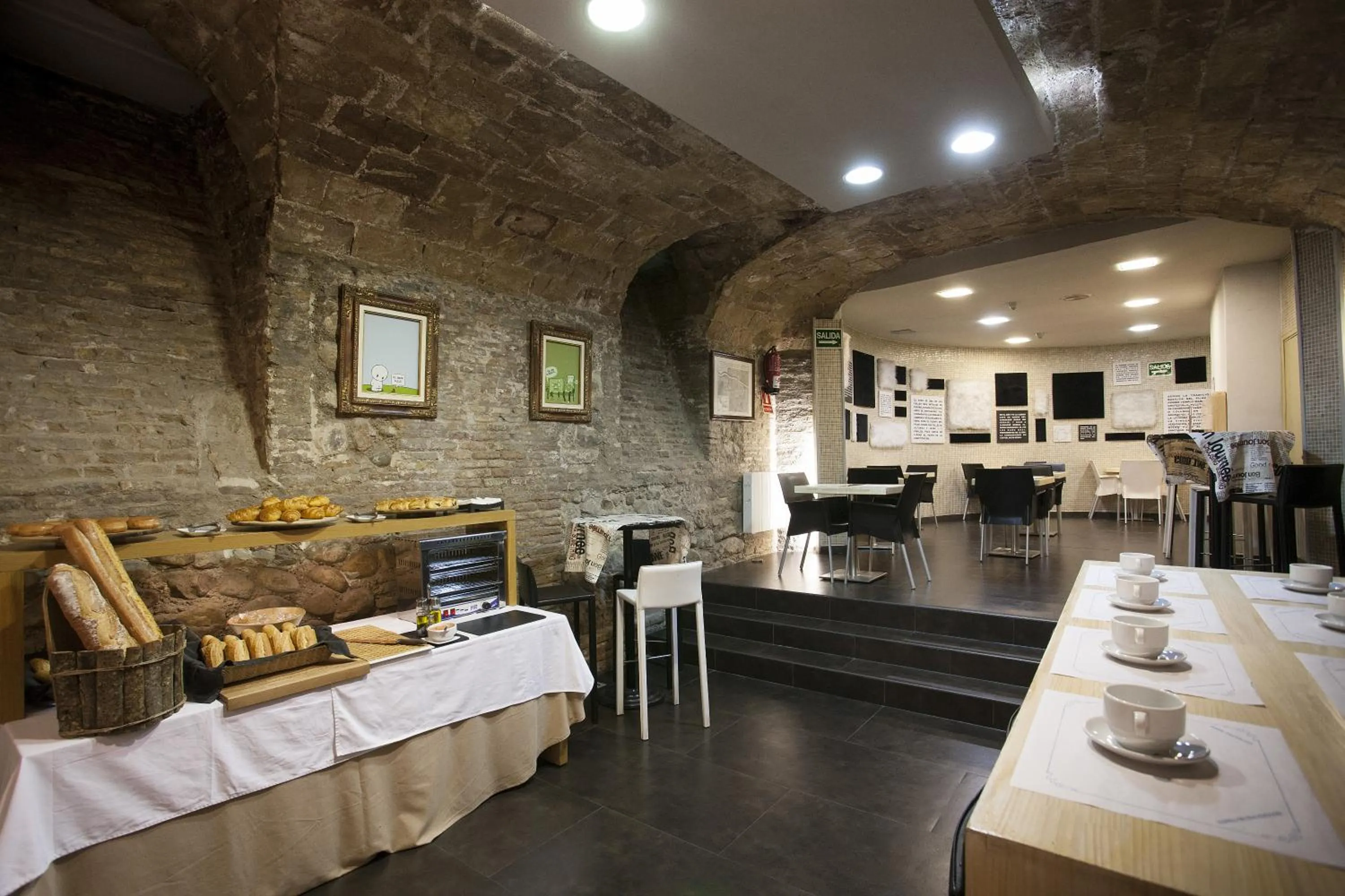 Buffet breakfast in Hotel Pilar Plaza