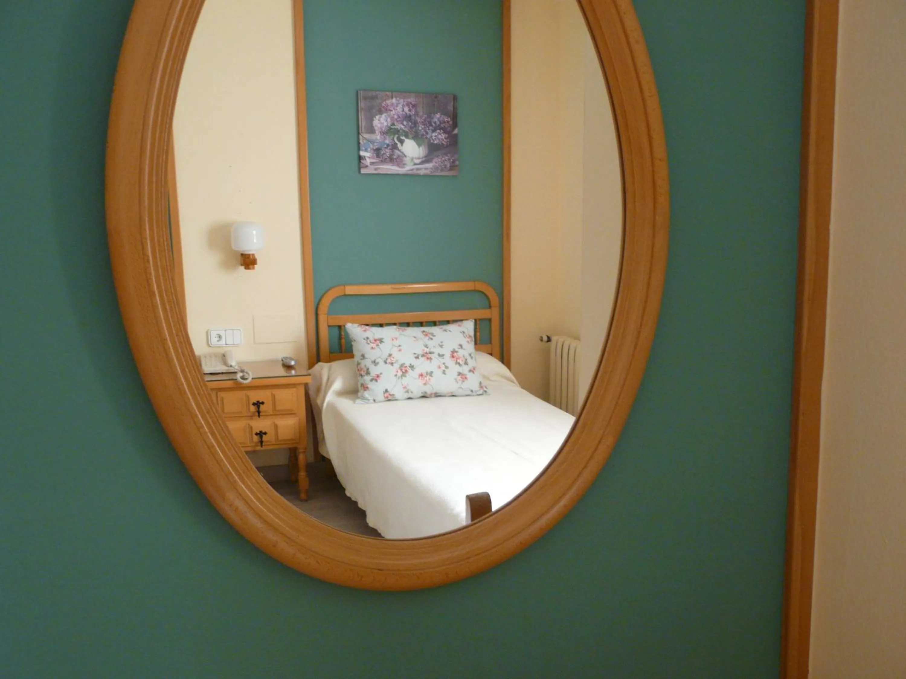 View (from property/room), Bed in Hotel Nice