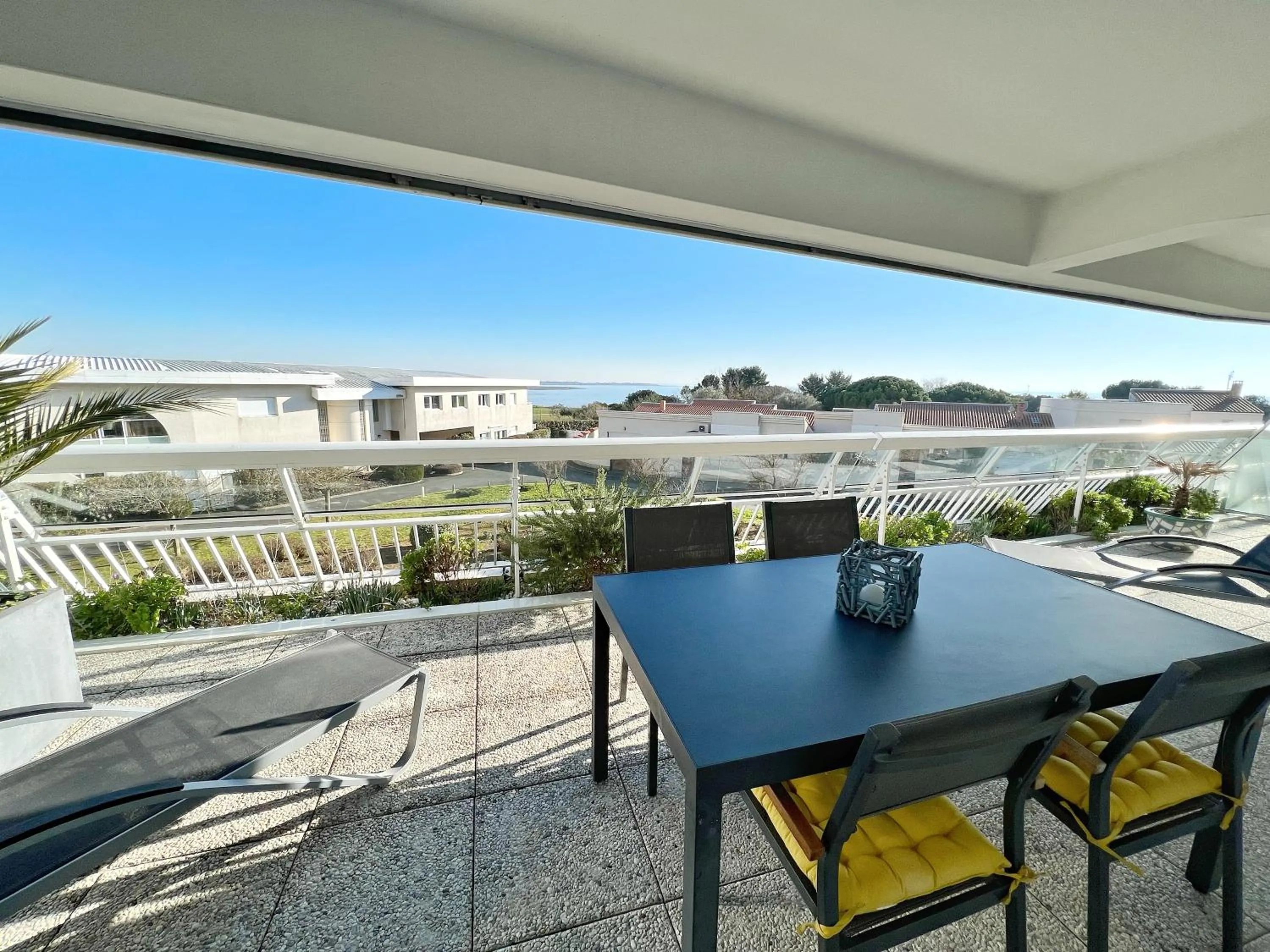 Balcony/Terrace in L'Océane - Magnifique vue mer