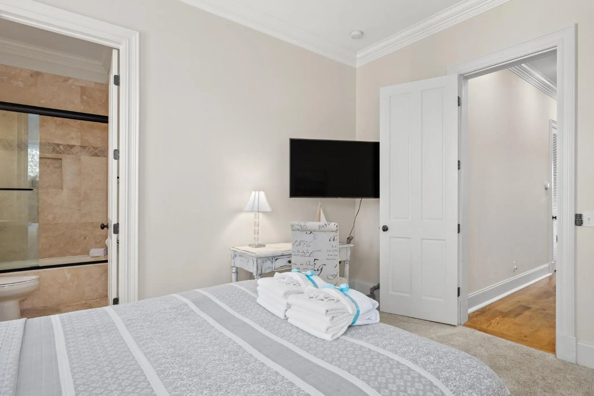 Bed in Feel Like Luxury Vacationing in this Private Community in Seagrove on 30A