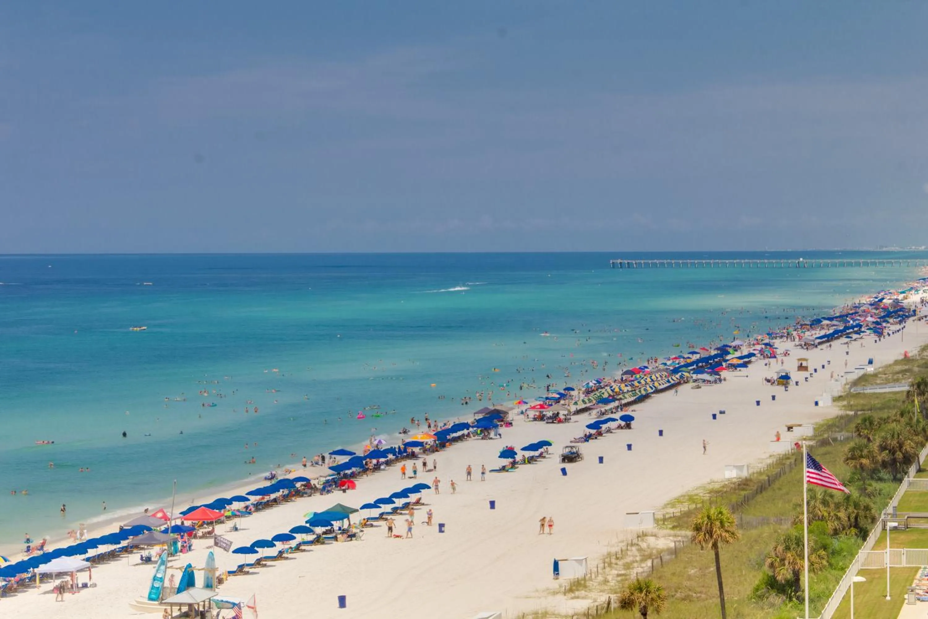 Beach in The Perfect Escape! Long Beach Resort-8th Floor-Gulf Front with AMAZING views