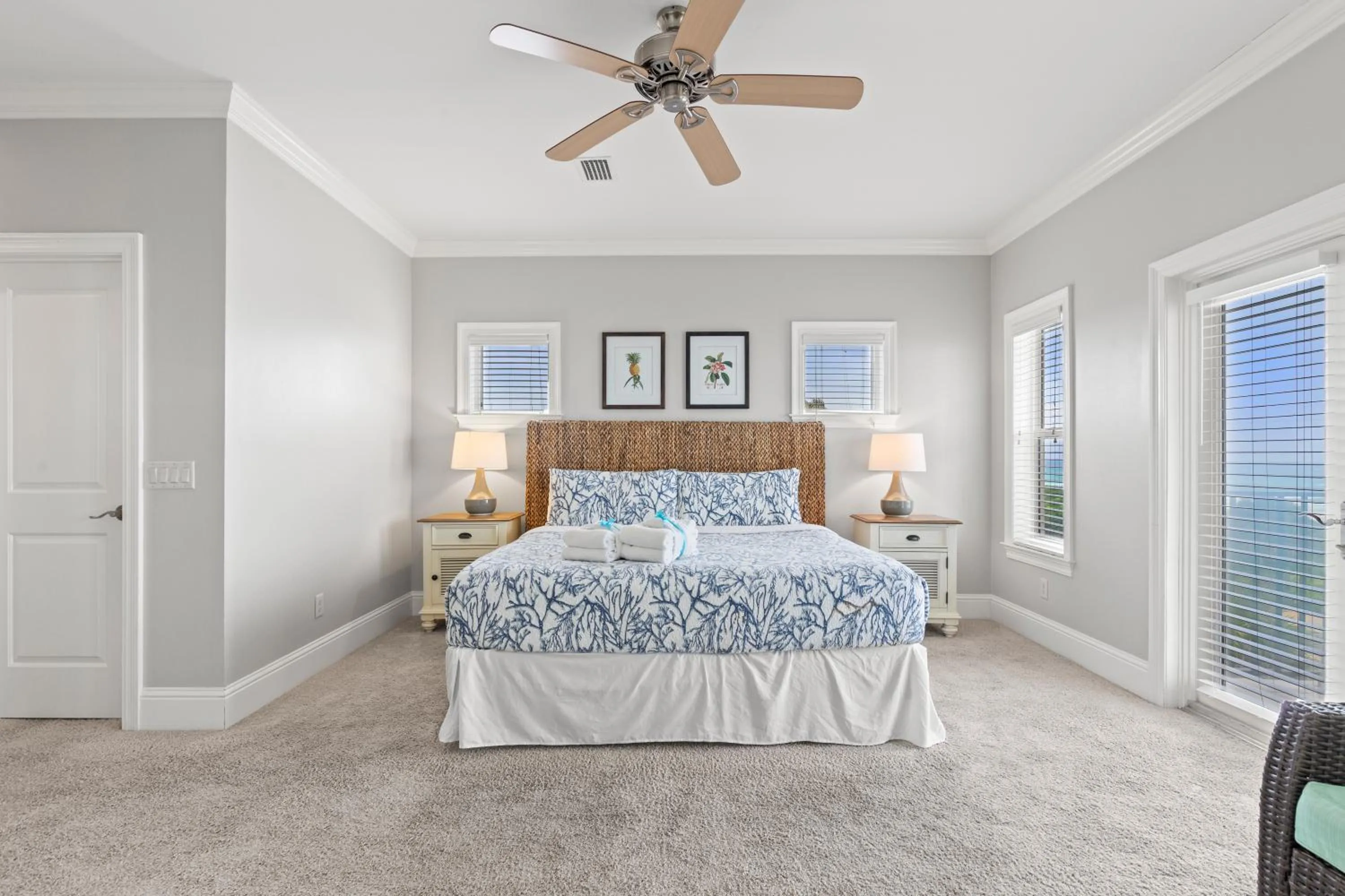 Bed in 2 Gulf View Balconies! 3 Story Townhome With 4 Bedrooms, 4 Bathrooms! Sleeps12