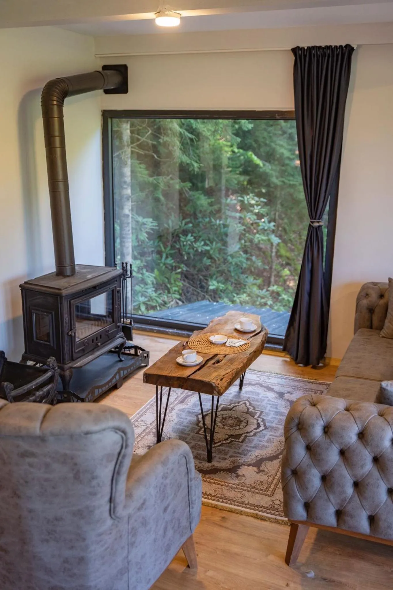 Seating area in Montana Suite Bungalows