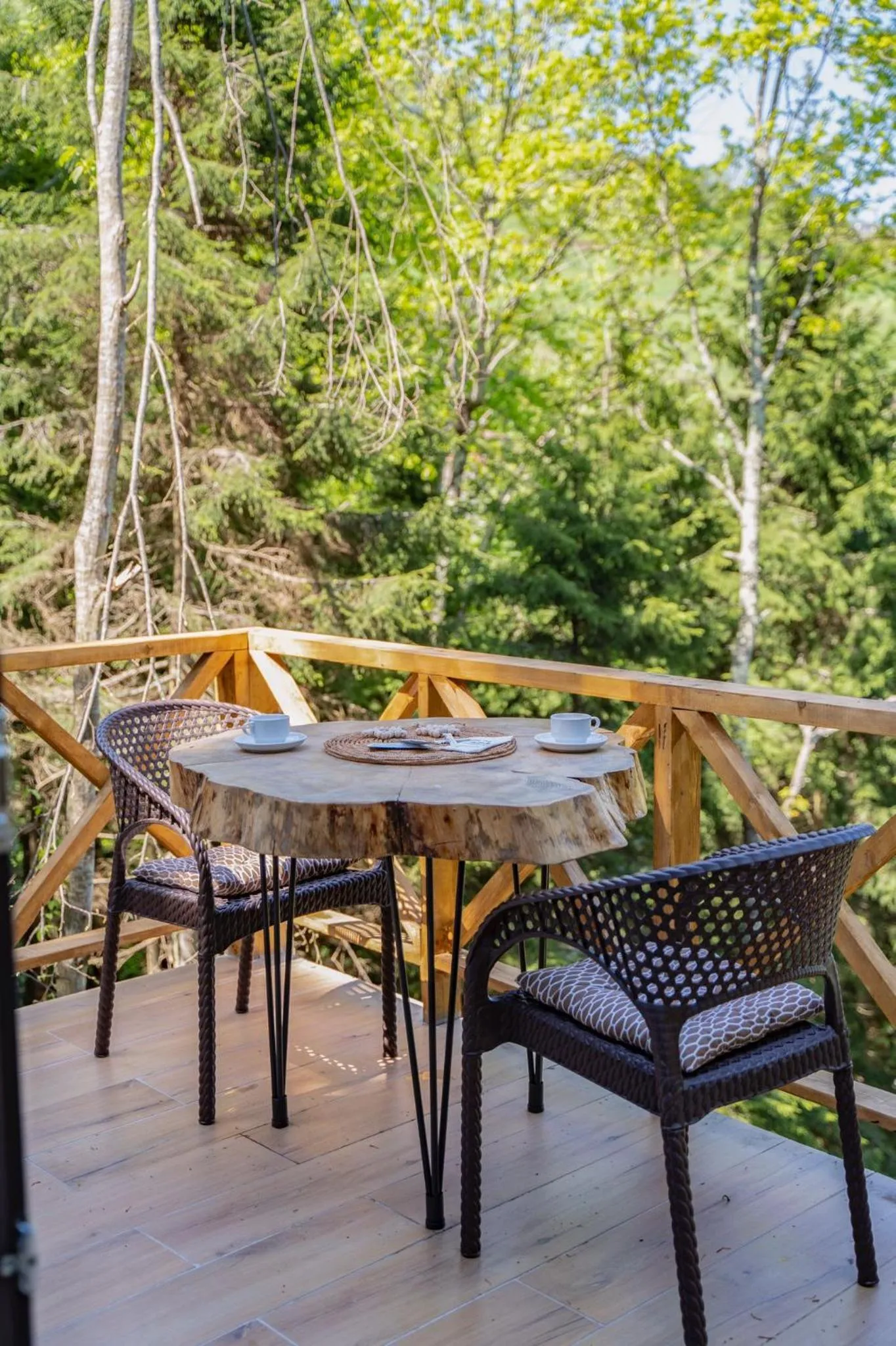 Patio in Montana Suite Bungalows