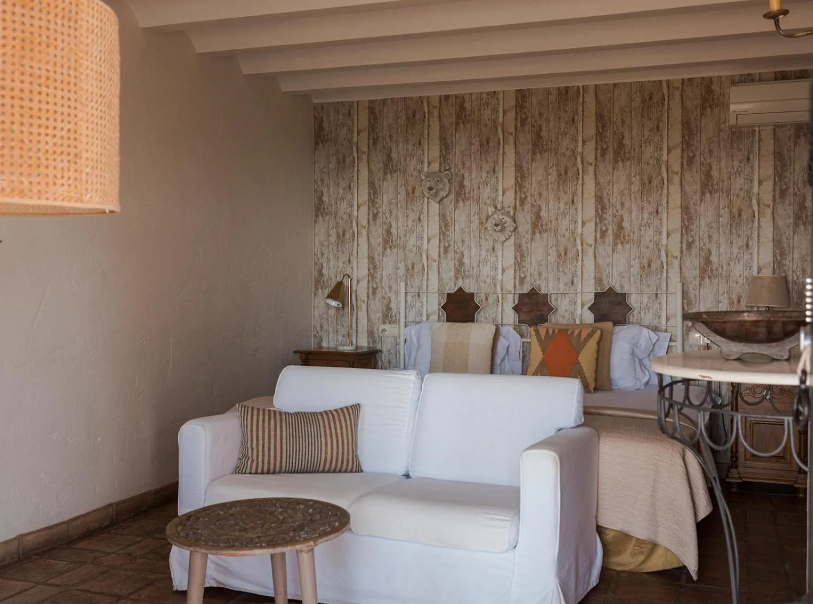 Bed in Posada Morisca Charming Hotel Boutique