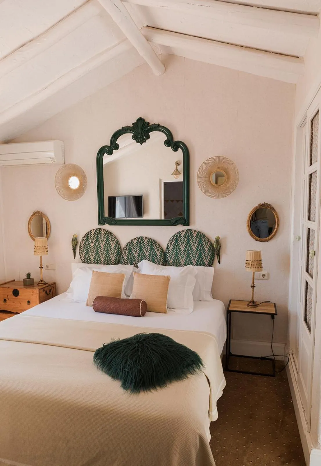 Bed in Posada Morisca Charming Hotel Boutique