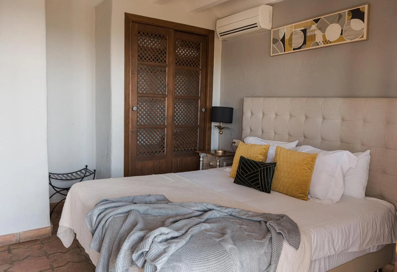 Bed in Posada Morisca Charming Hotel Boutique
