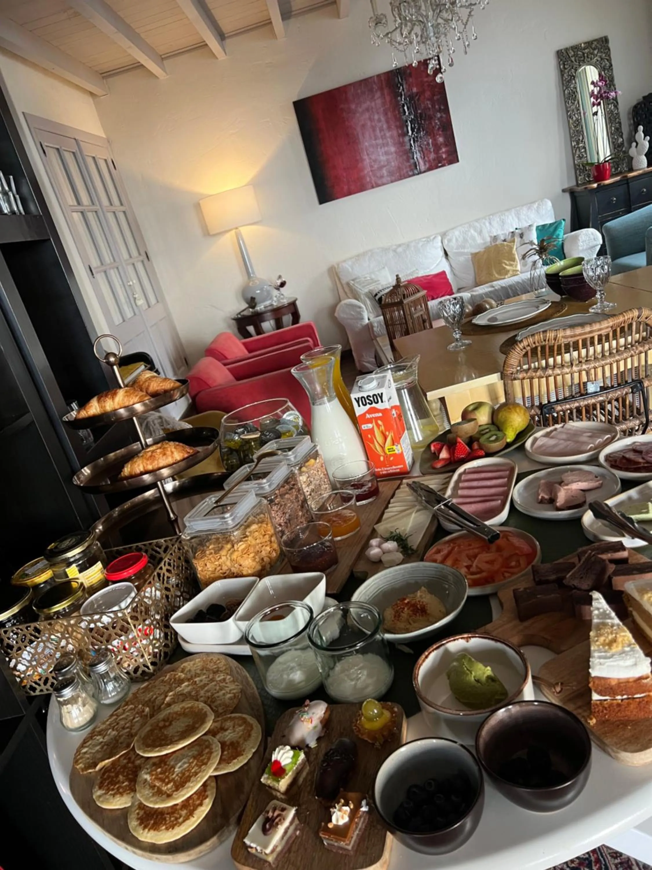 Buffet breakfast in Posada Morisca Charming Hotel Boutique