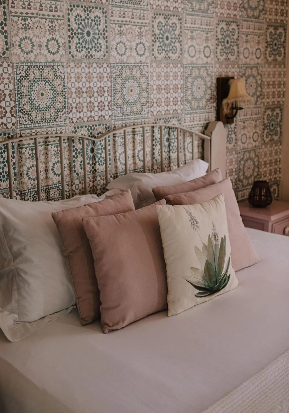 Bed in Posada Morisca Charming Hotel Boutique