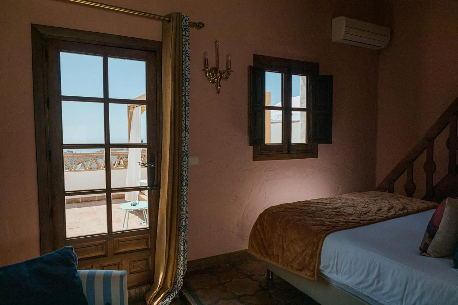 Bed in Posada Morisca Charming Hotel Boutique