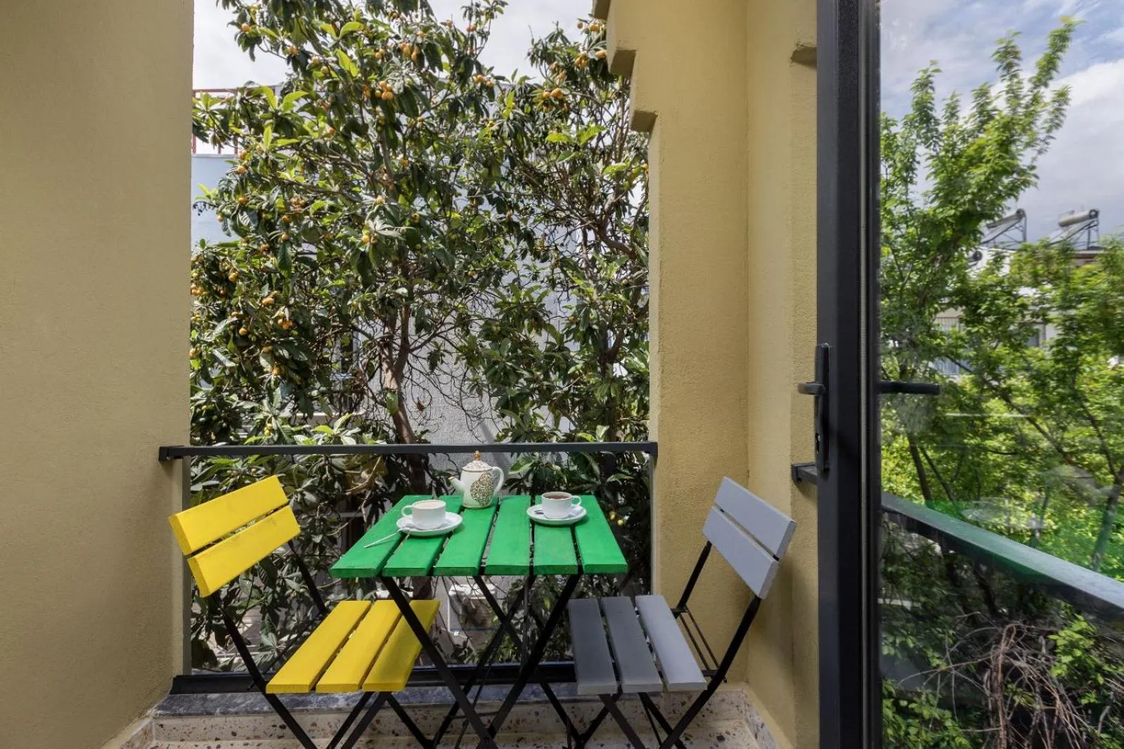 Patio in Royal Dream's Hotel