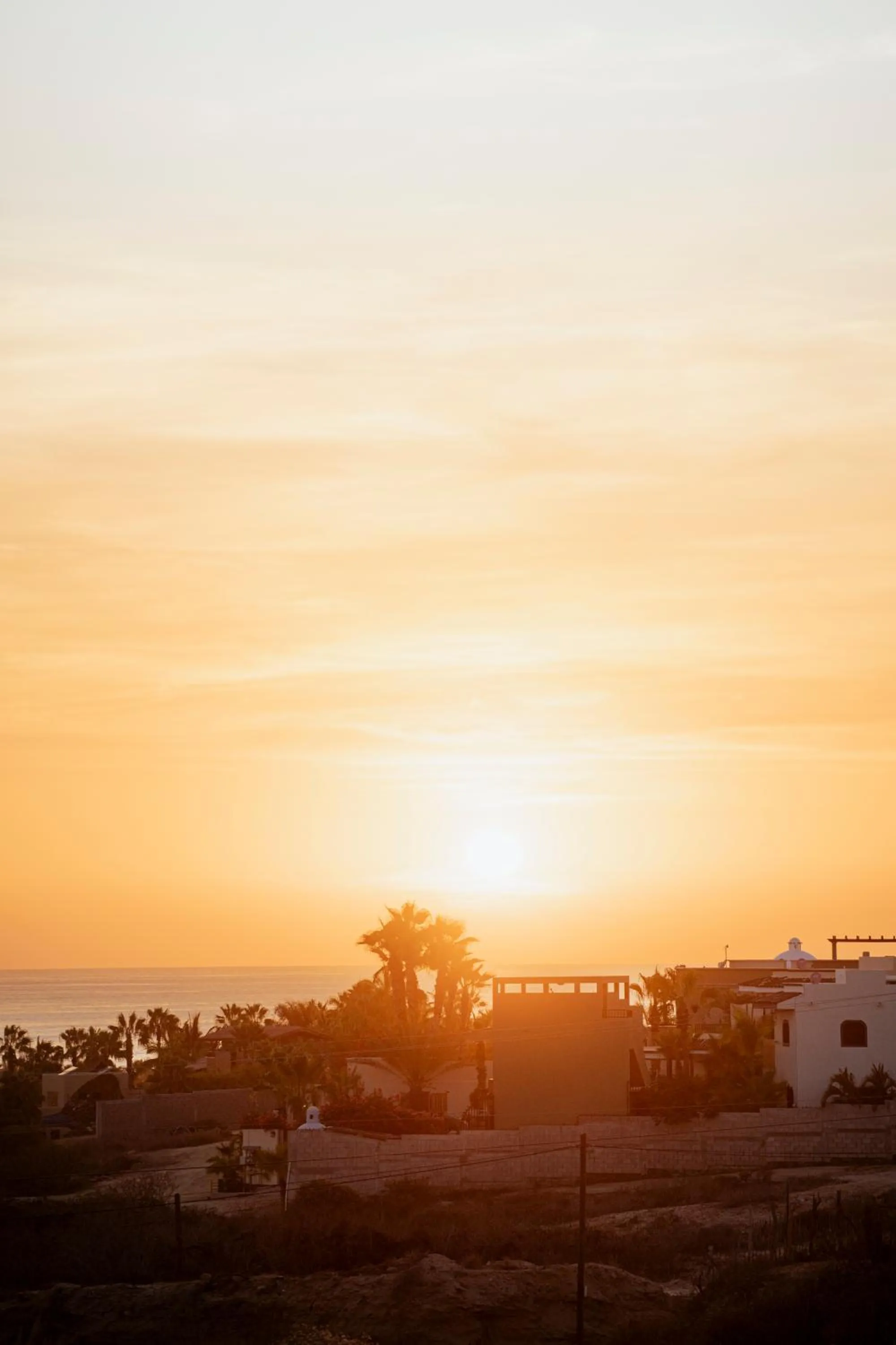 Sea view in Baja Temple