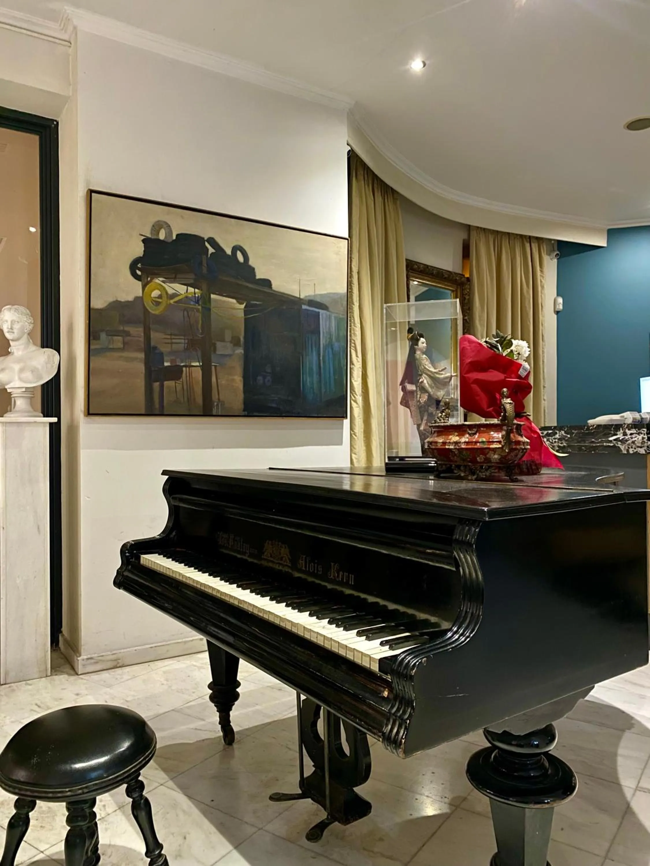 Decorative detail in Art Hotel Athens