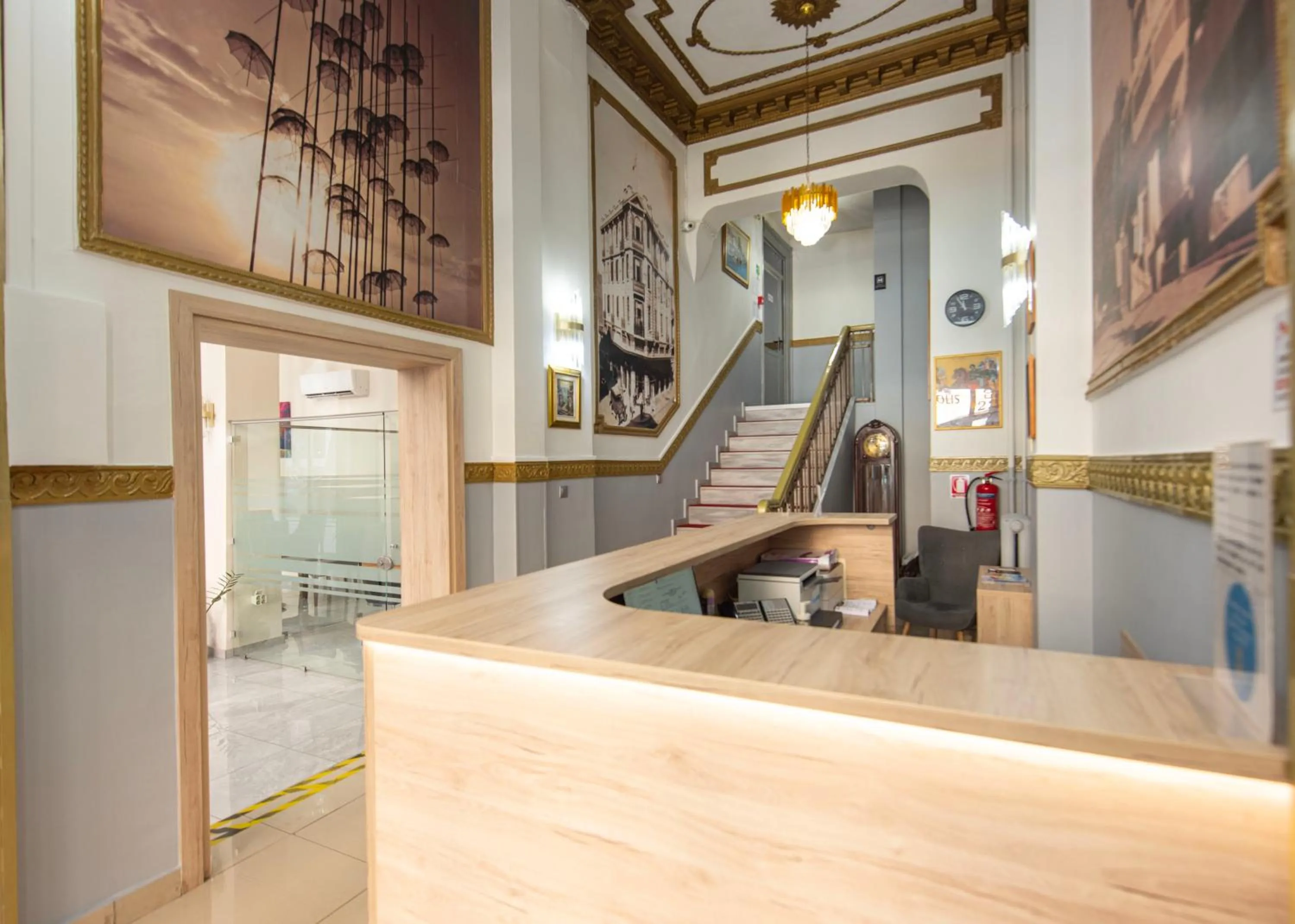 Lobby or reception in Nea Metropolis