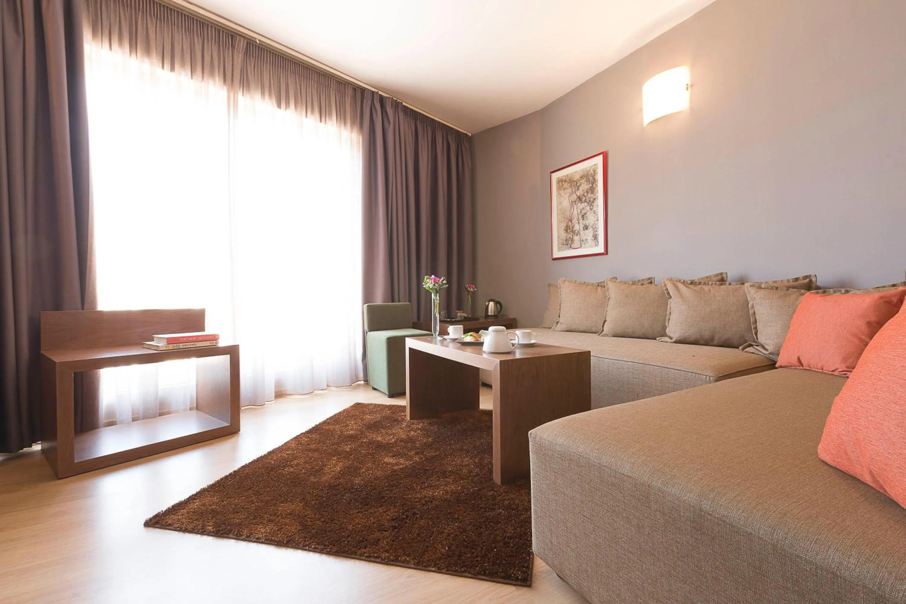 Living room in Plaza Hotel, Philian Hotels and Resorts