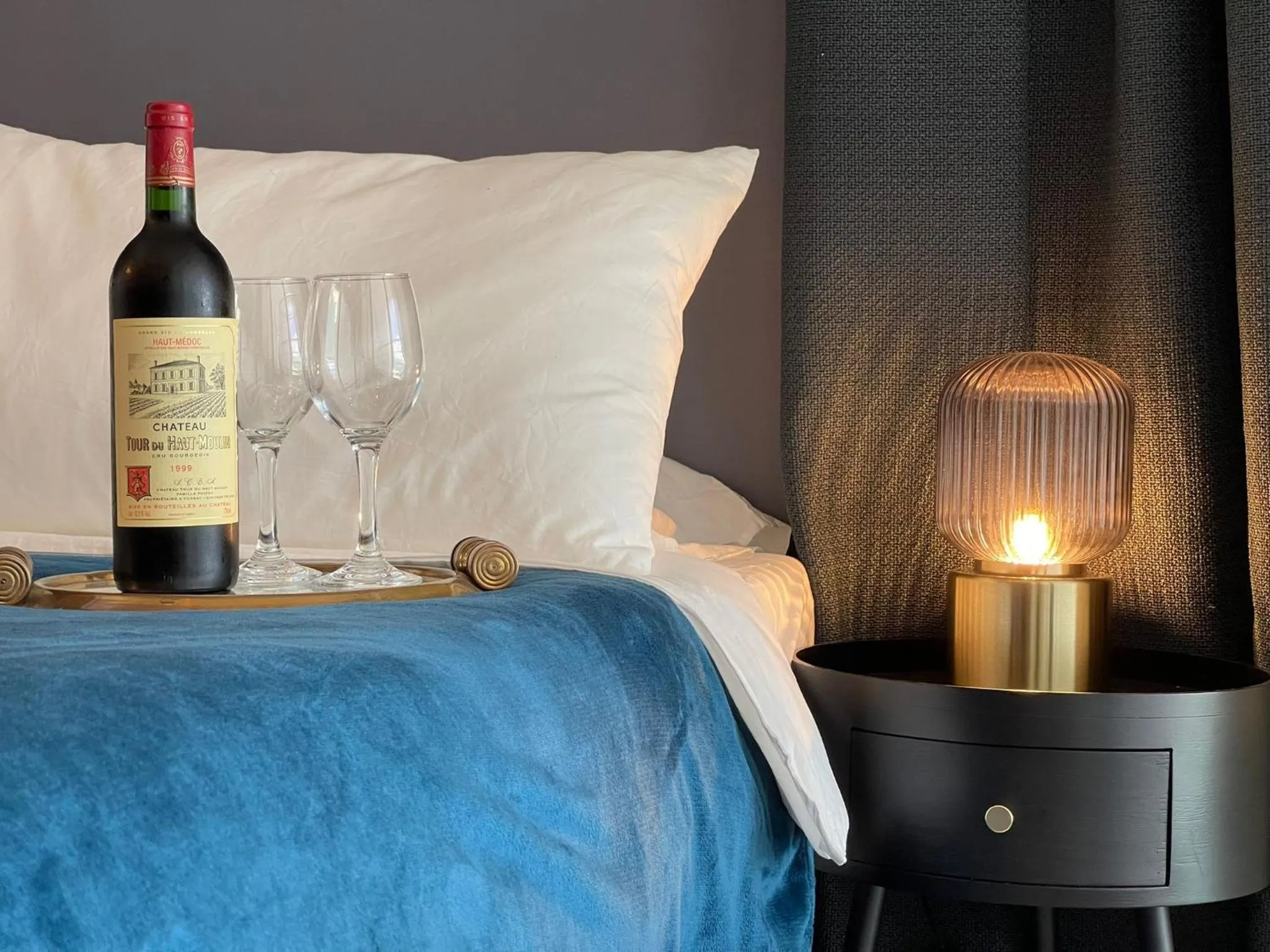 Bed in Seaview Bliss Studio By Tropical Elegance