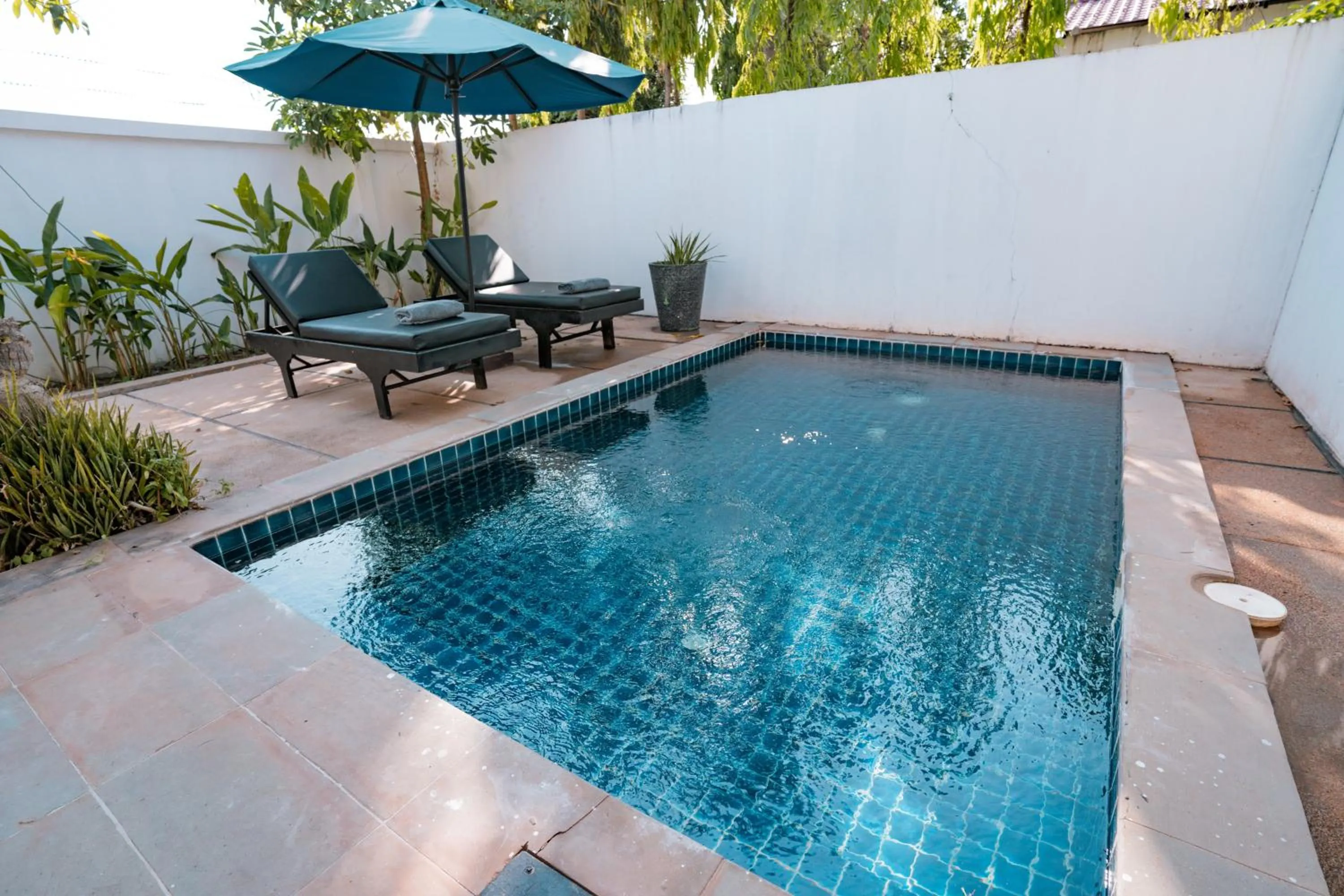 Pool view in Amazing Smile Angkor Resort