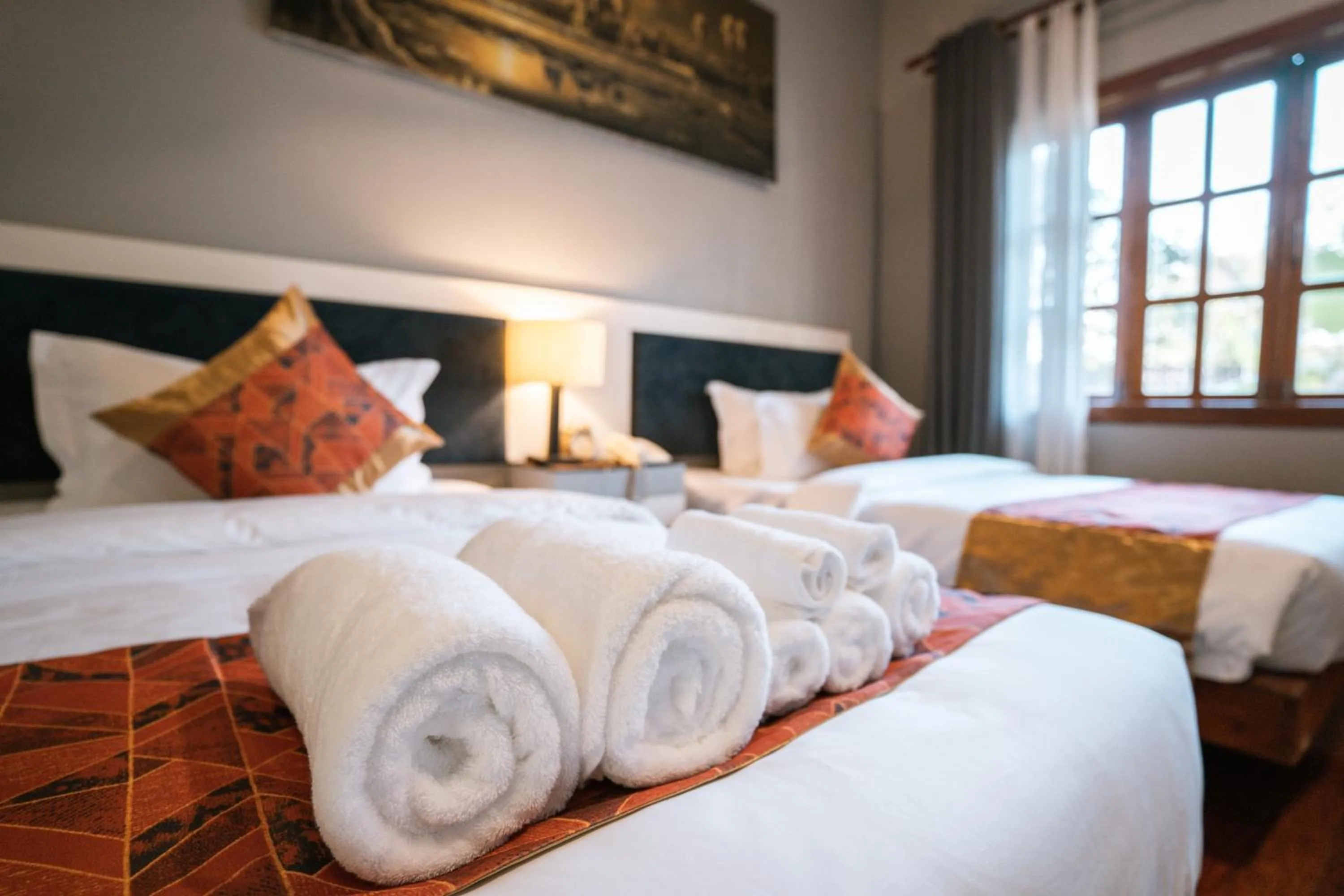 towels in Amazing Smile Angkor Resort