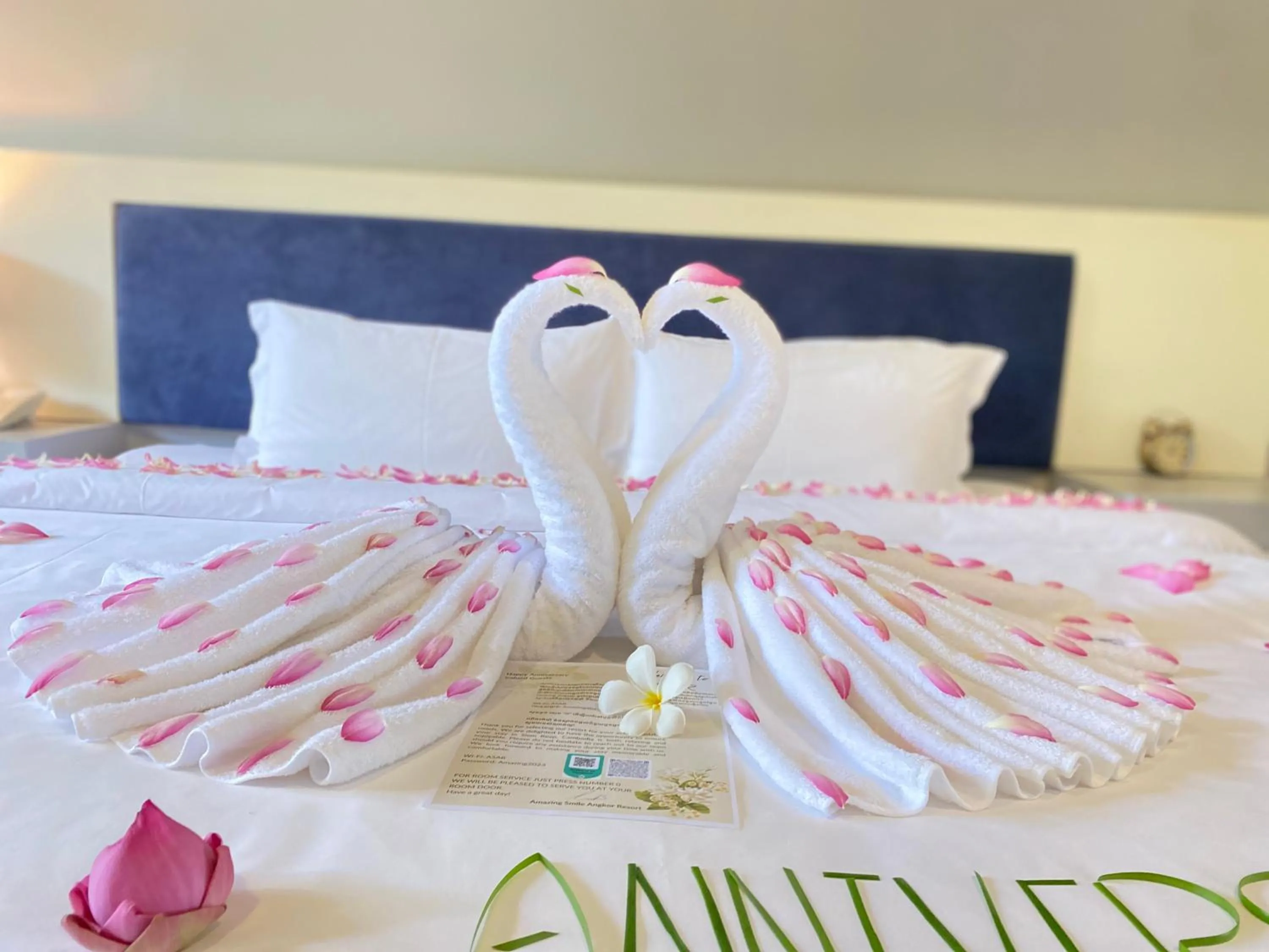 Bedroom in Amazing Smile Angkor Resort