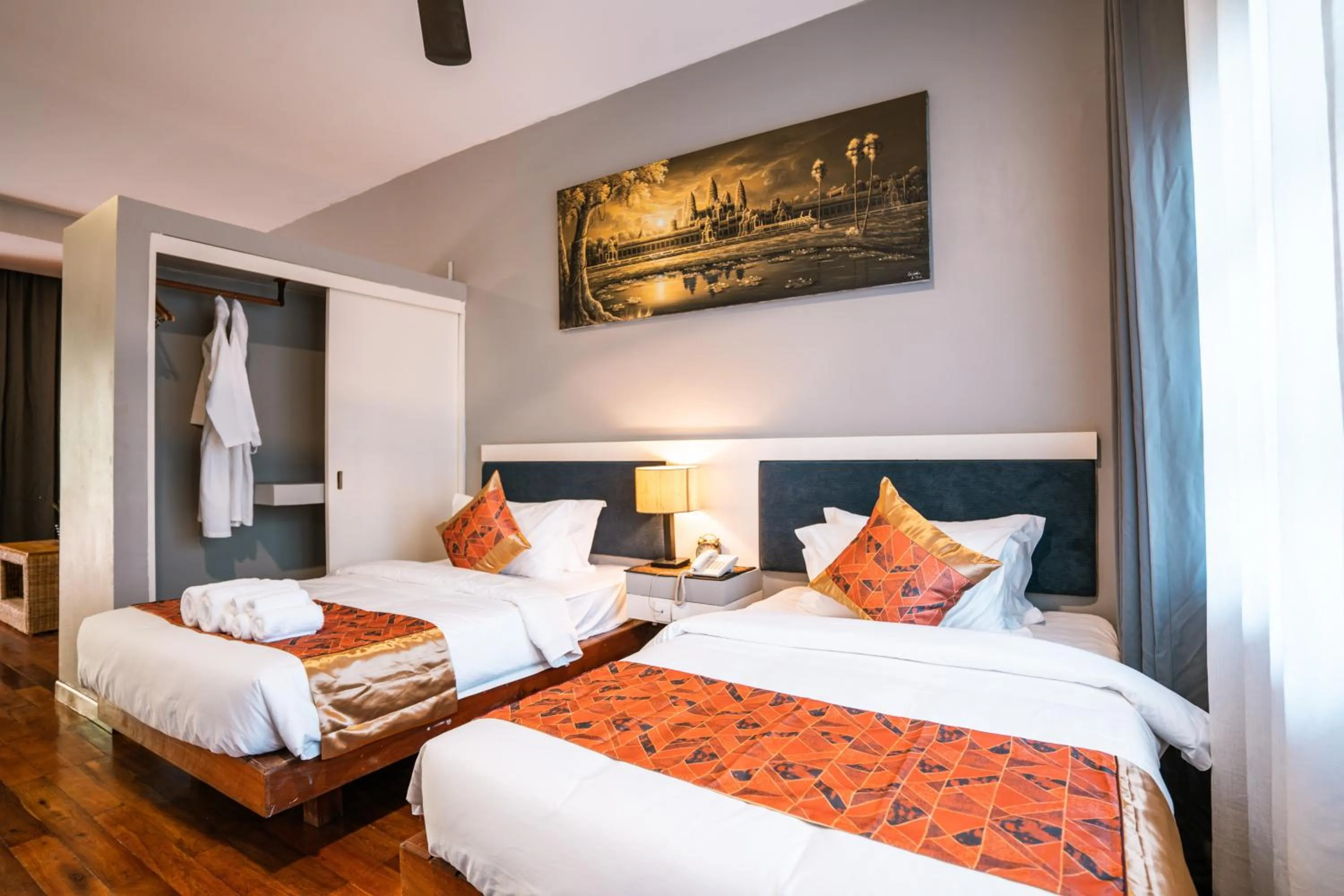 Decorative detail in Amazing Smile Angkor Resort