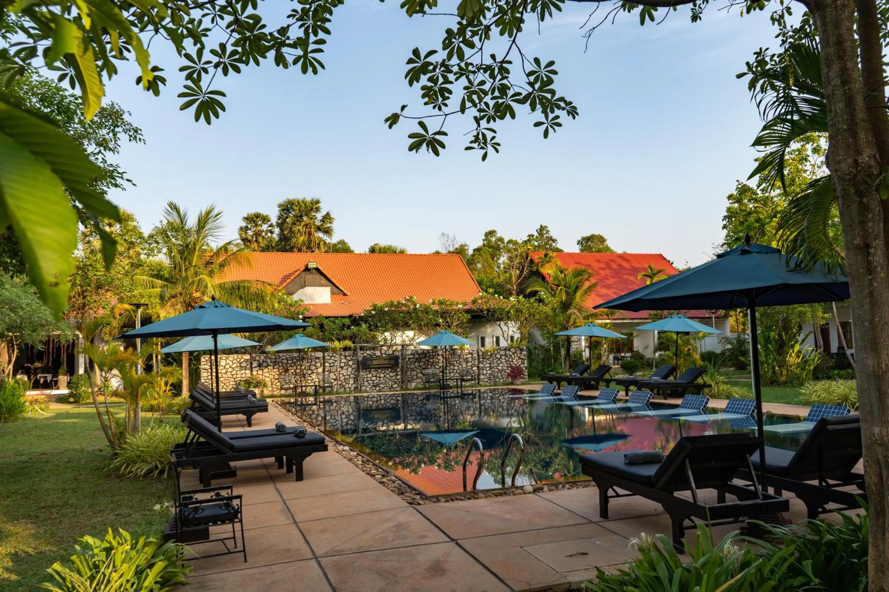 Garden in Amazing Smile Angkor Resort