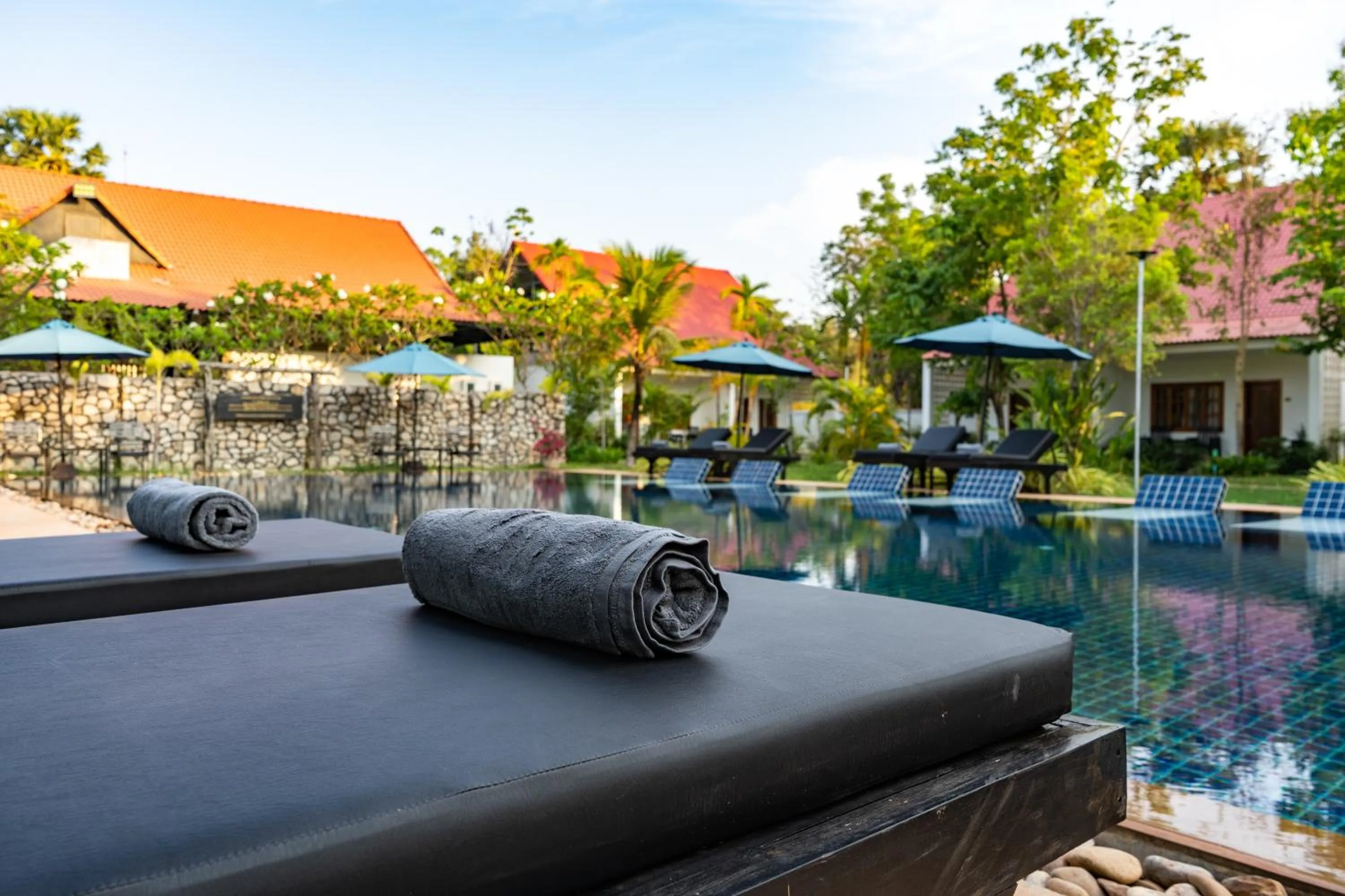 Pool view in Amazing Smile Angkor Resort