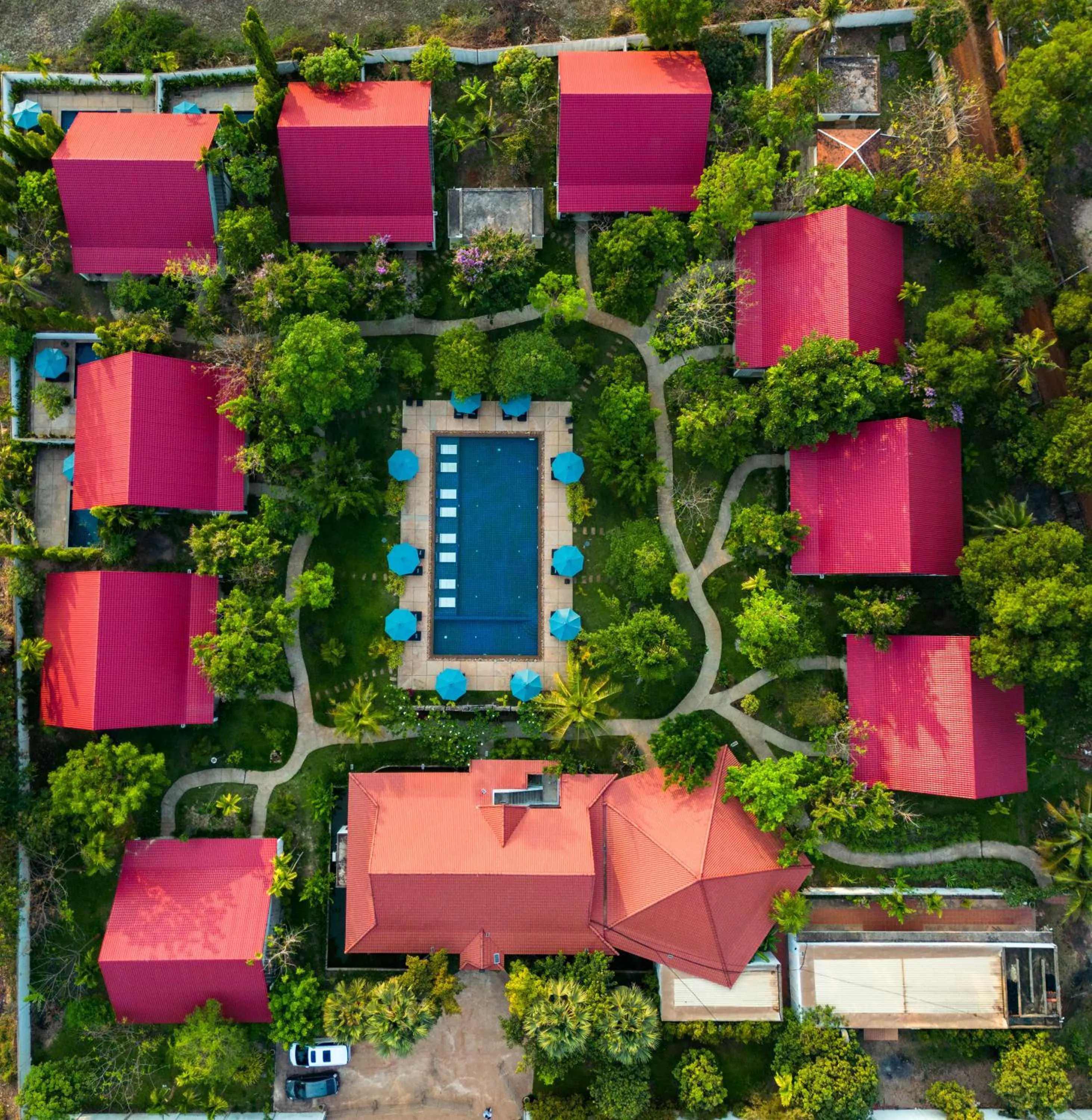 Property building in Amazing Smile Angkor Resort