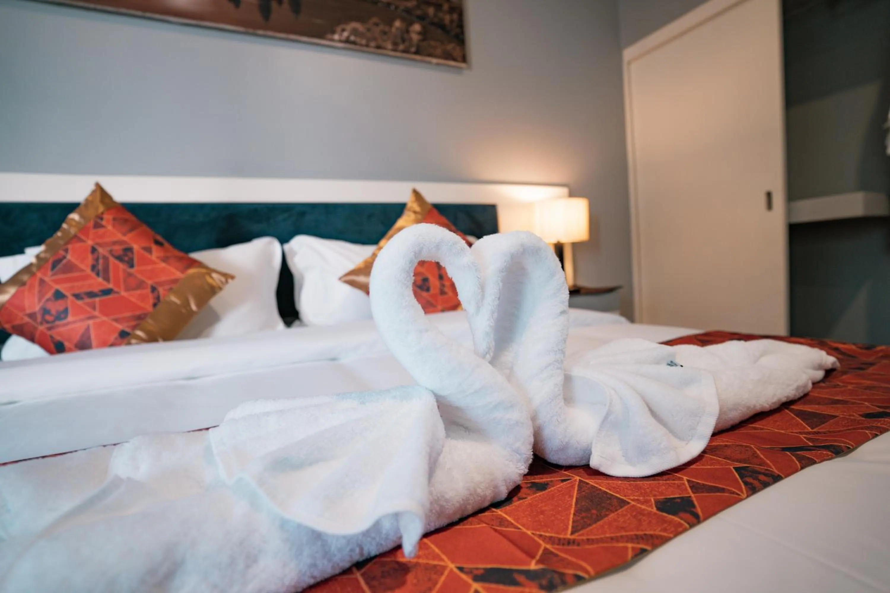 towels in Amazing Smile Angkor Resort