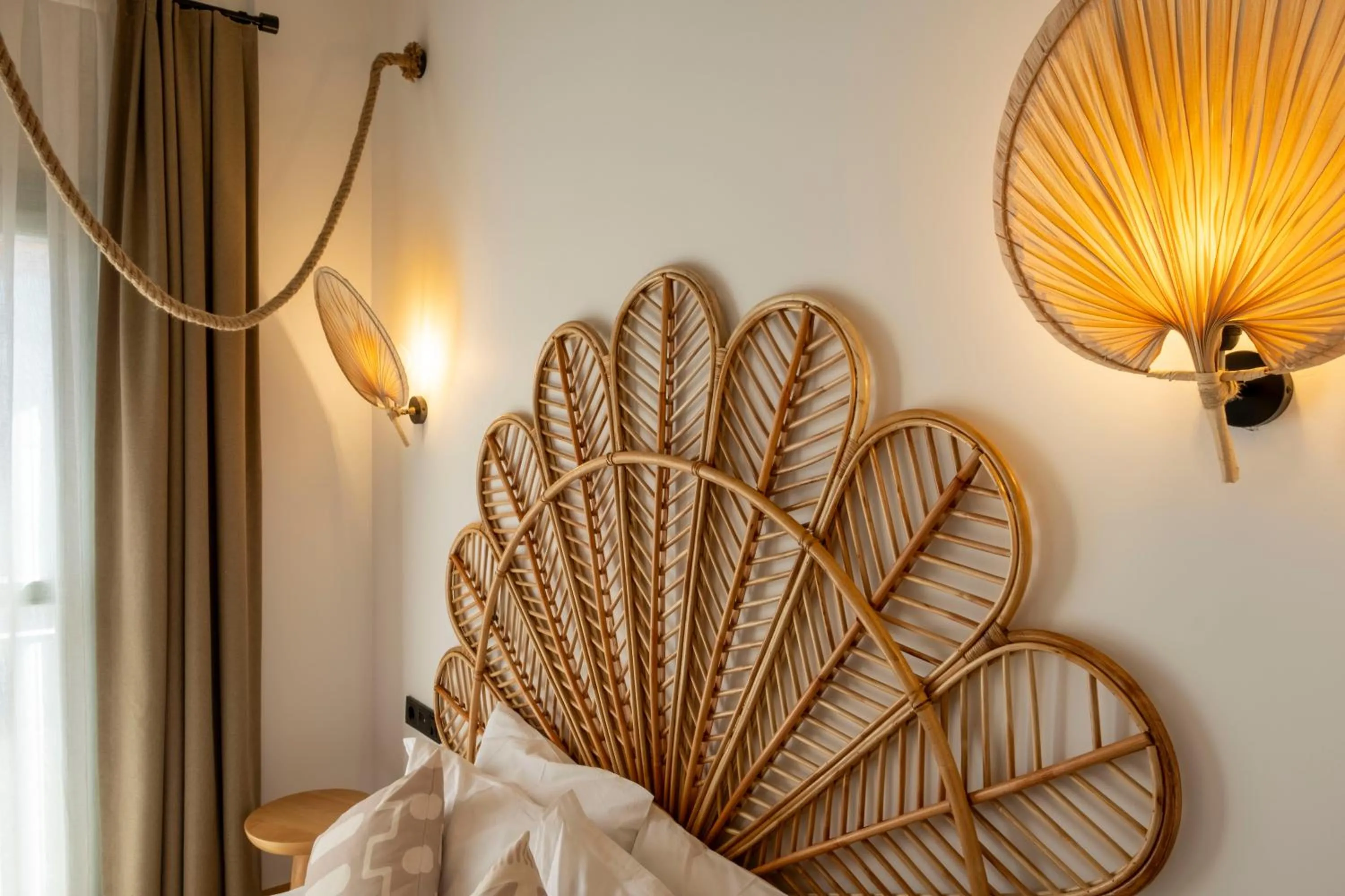 Bed in Kotraba Alacati Hotel