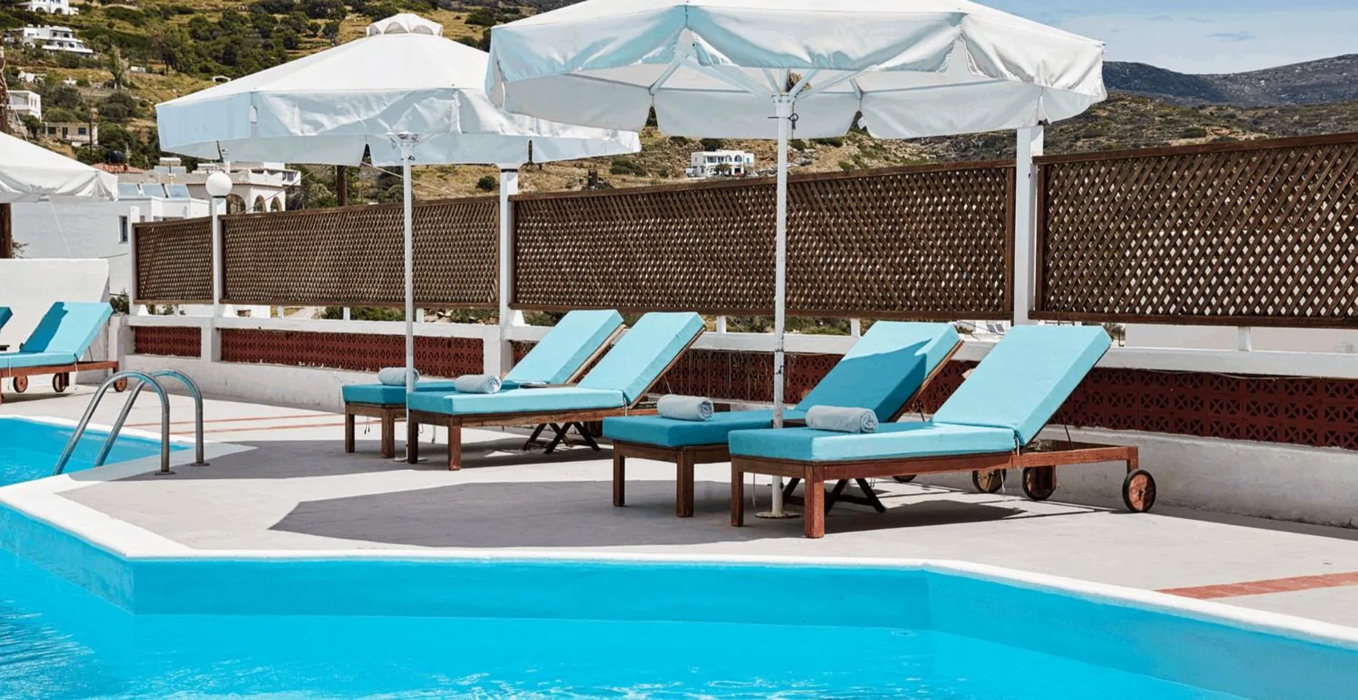 Swimming pool in Mare Vista Hotel - Epaminondas