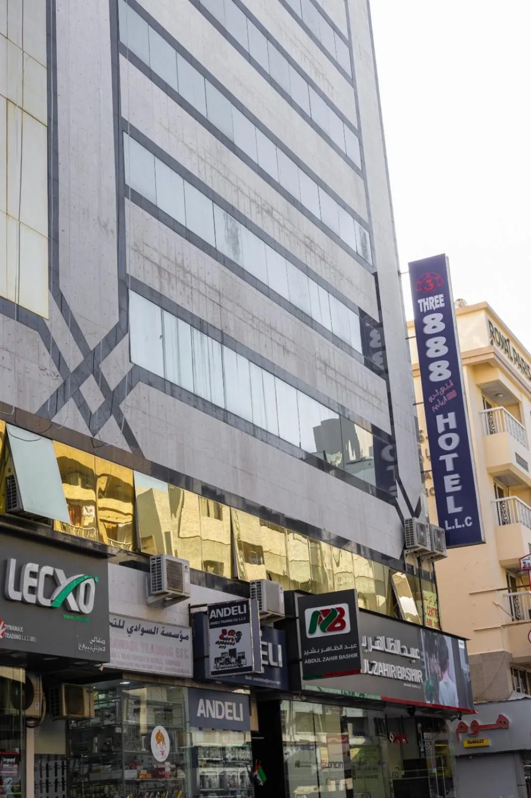 Property building in Three 888 Hotel