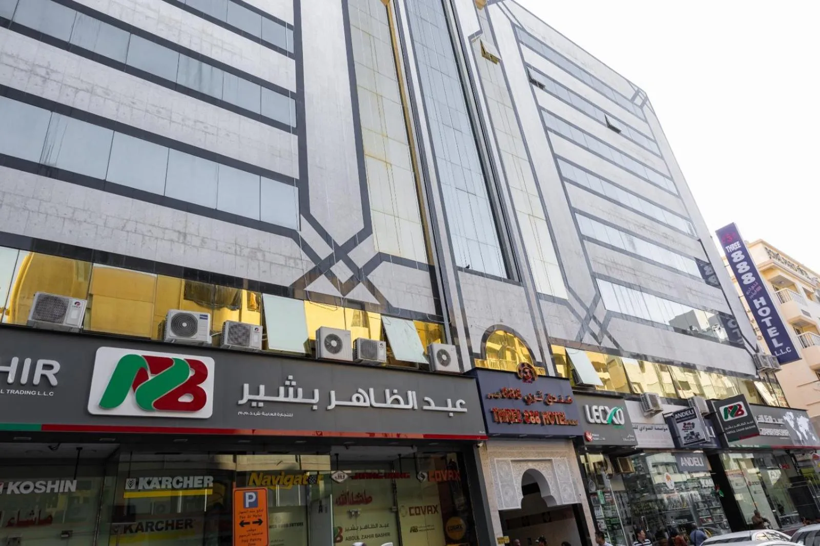 Property building in Three 888 Hotel