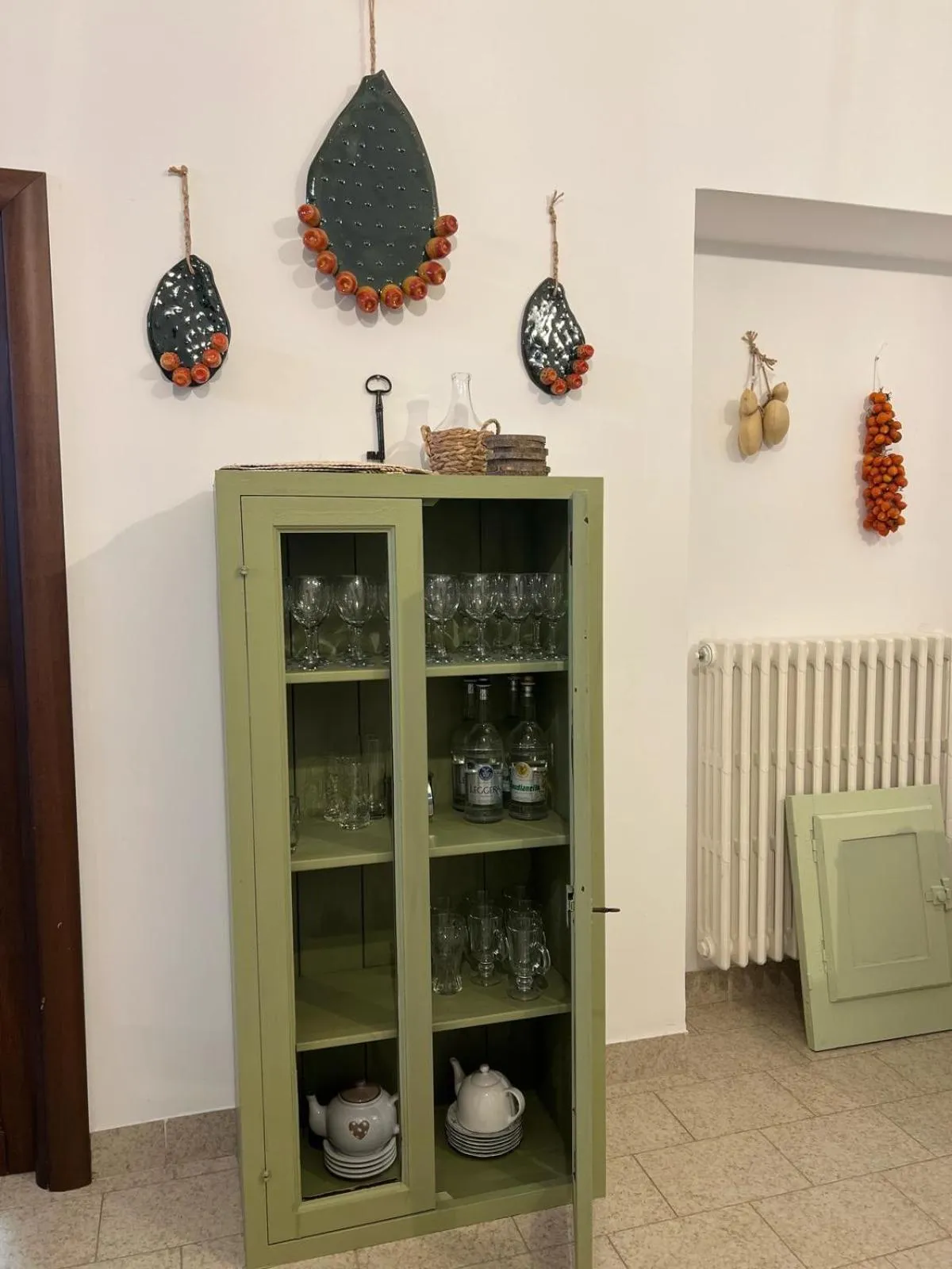 Seating area in B&B Villa Maggi