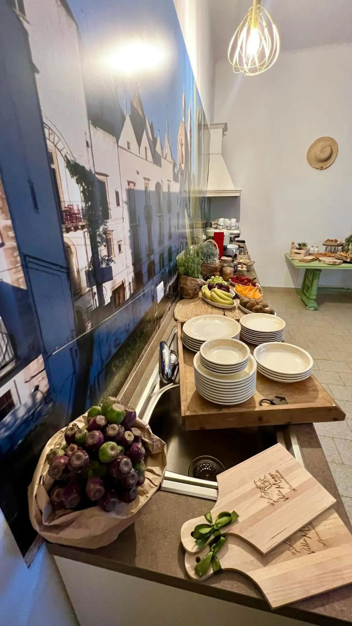 Food and drinks in B&B Villa Maggi