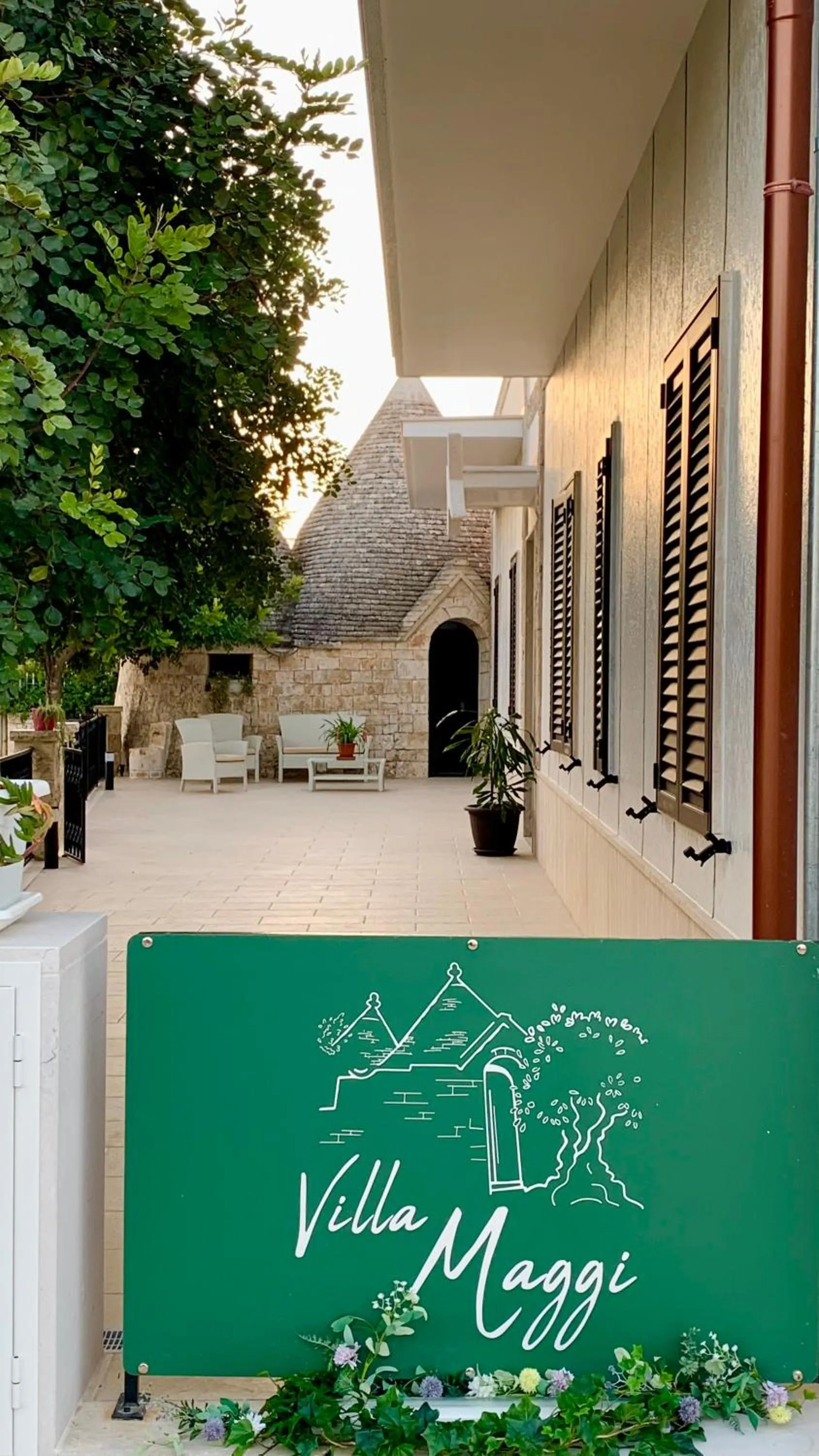 Property building in B&B Villa Maggi