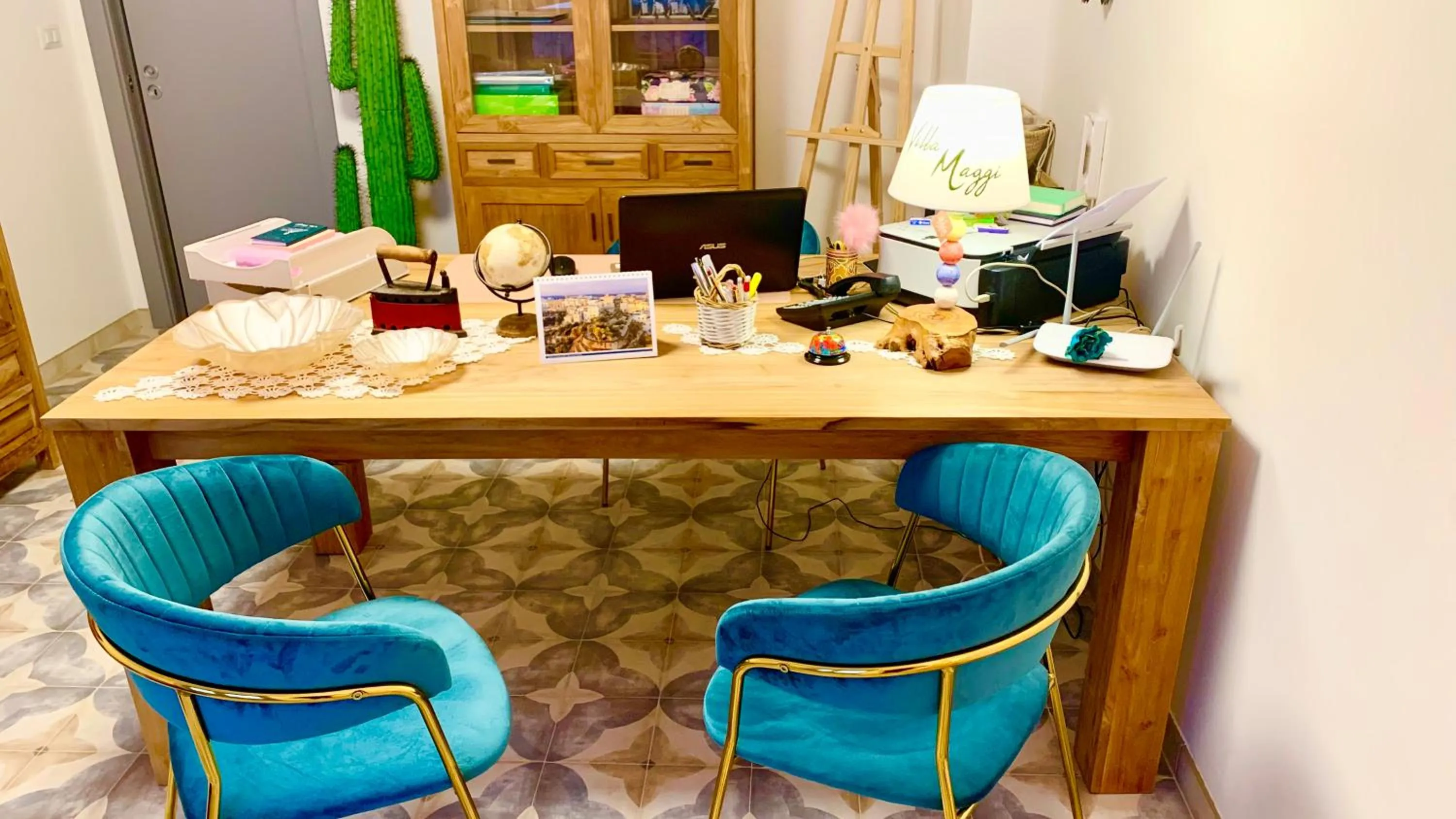 Lobby or reception in B&B Villa Maggi