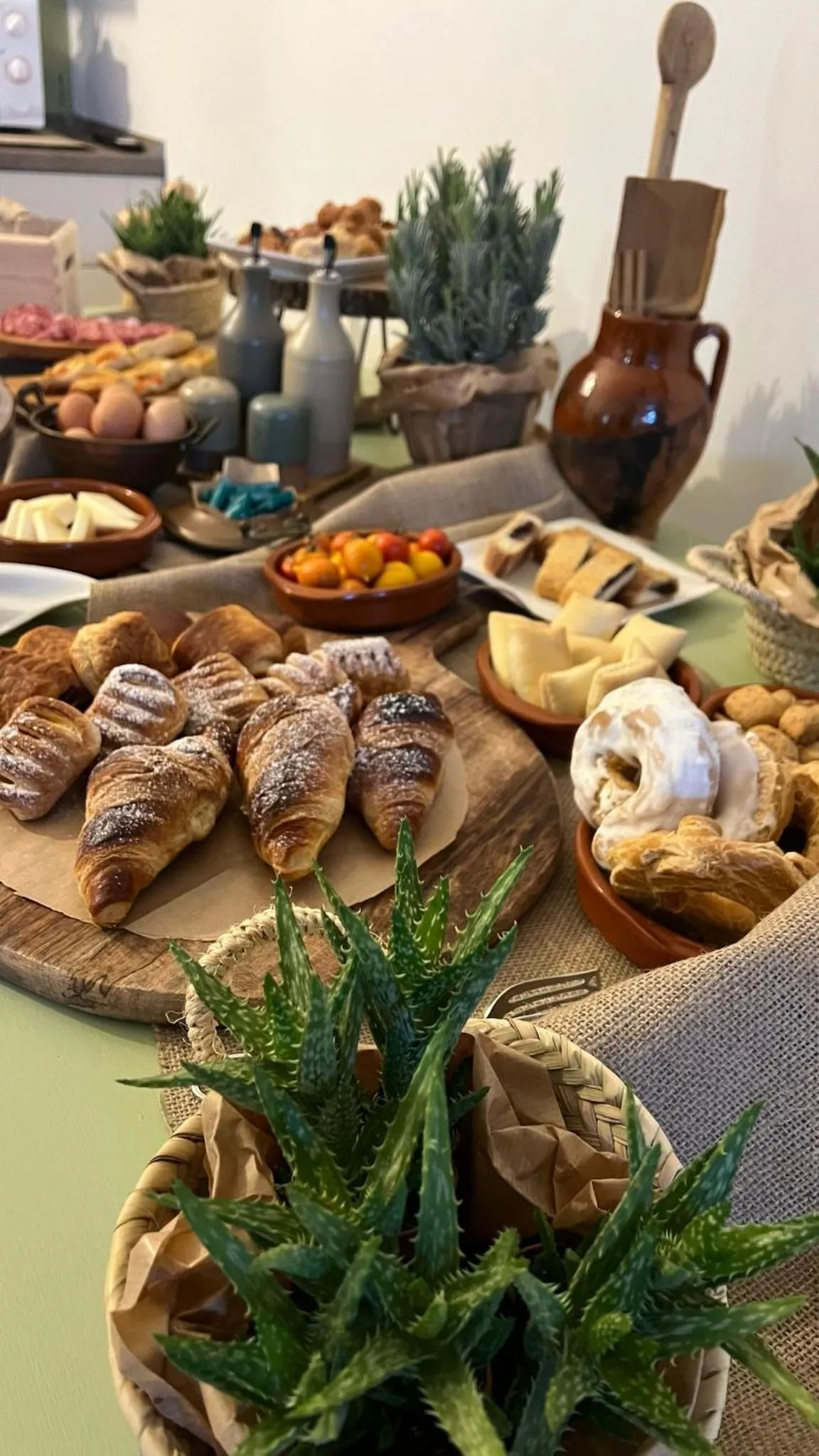 Food and drinks in B&B Villa Maggi