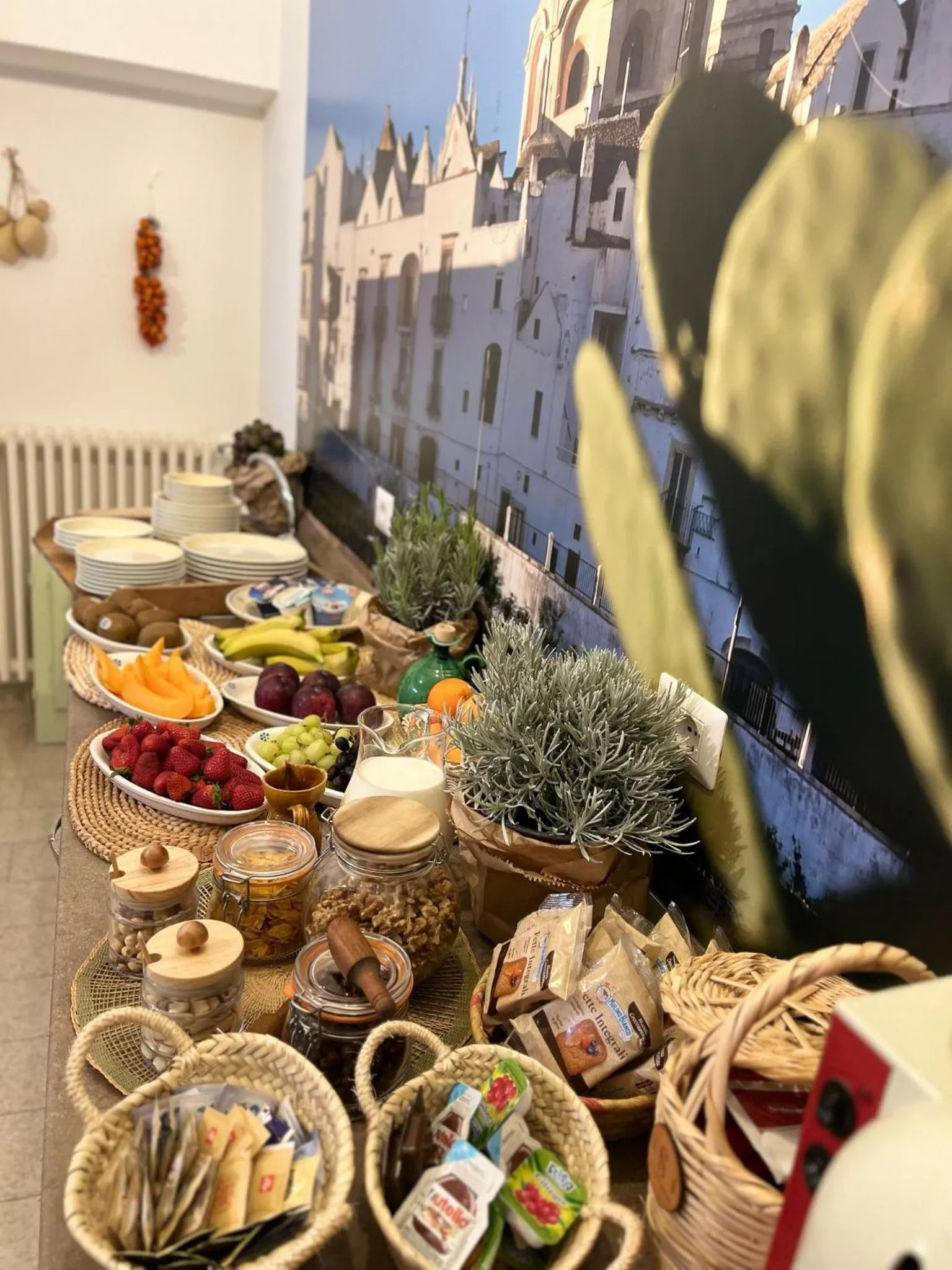 Food and drinks in B&B Villa Maggi