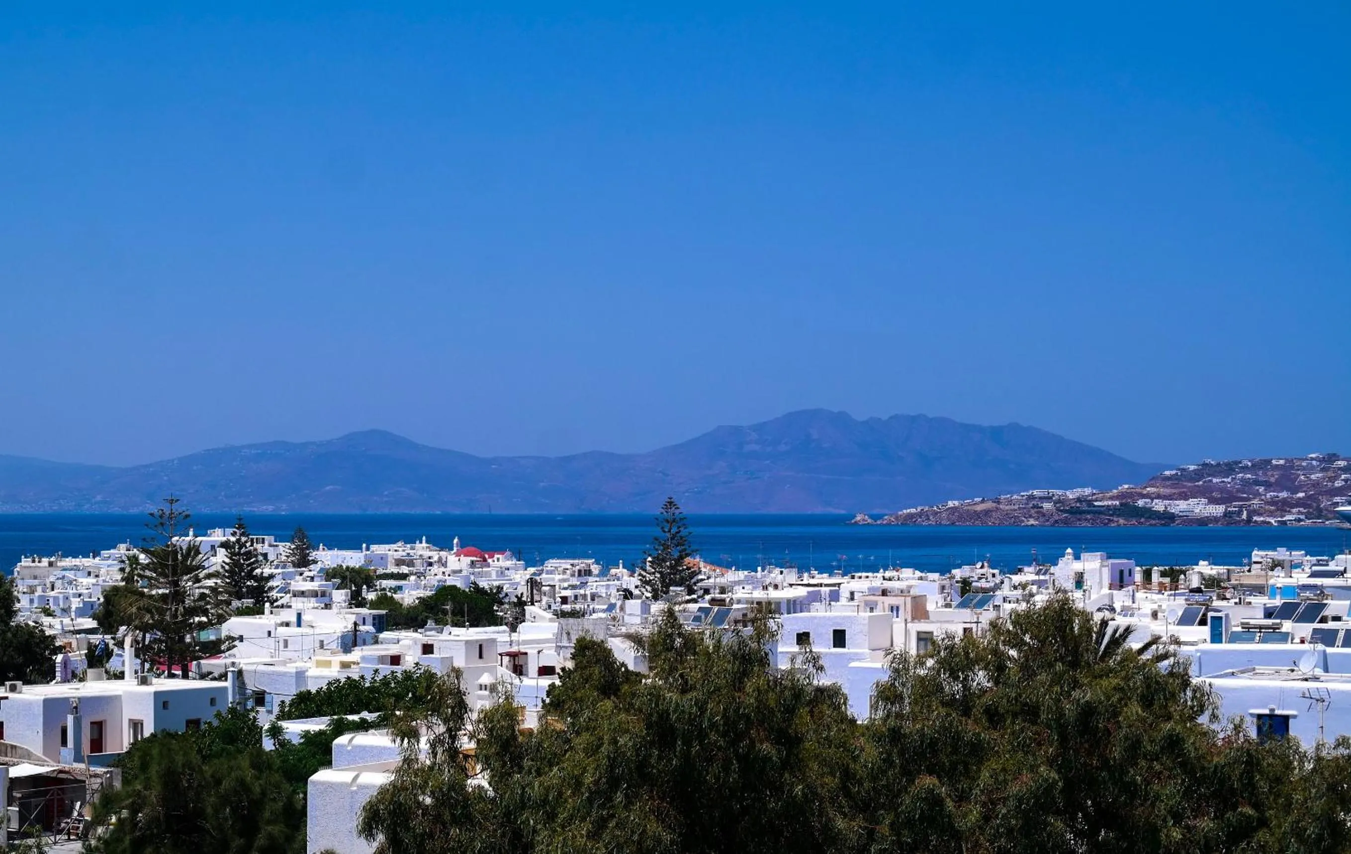 City view in Semeli Hotel Mykonos
