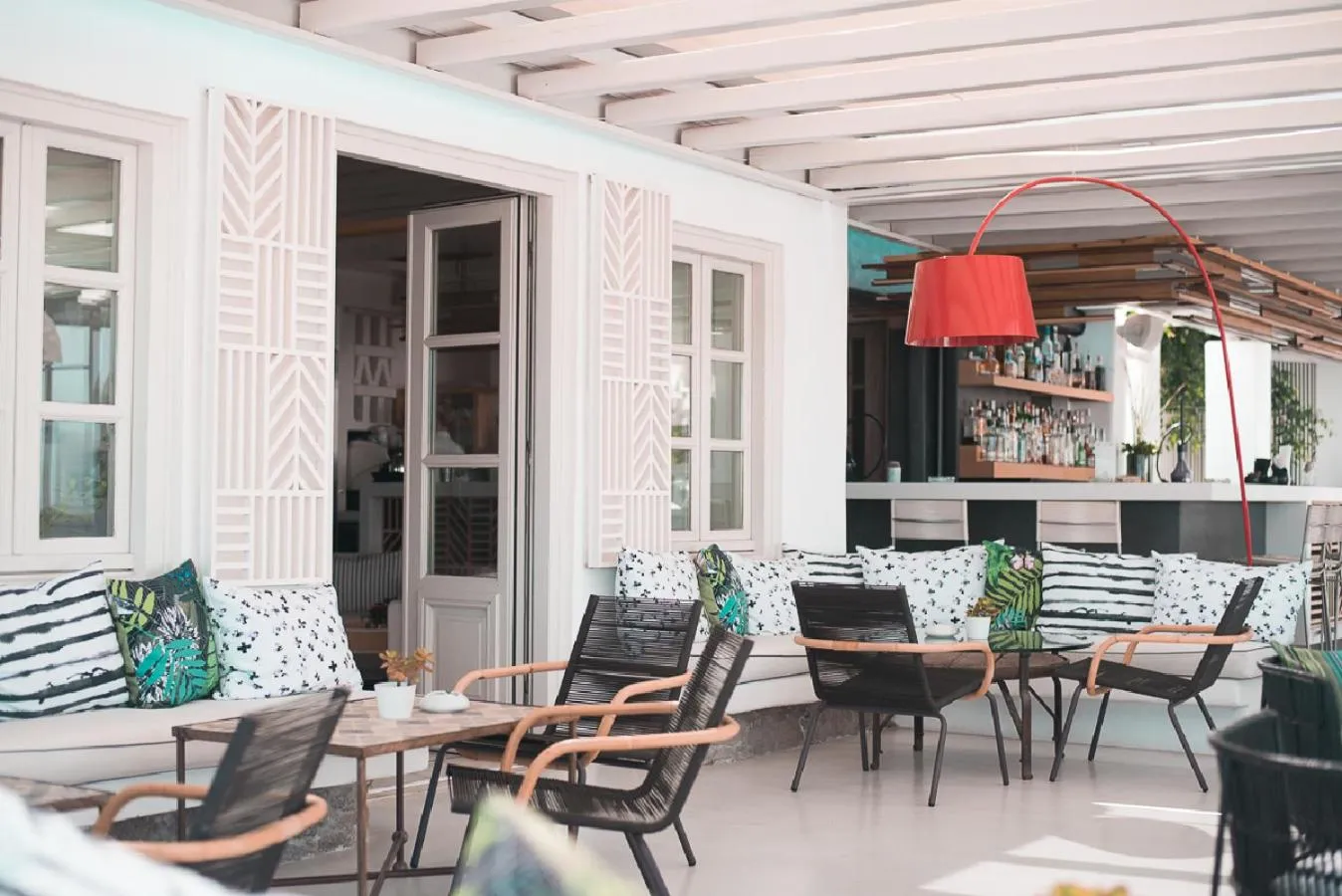 Patio in Semeli Hotel Mykonos