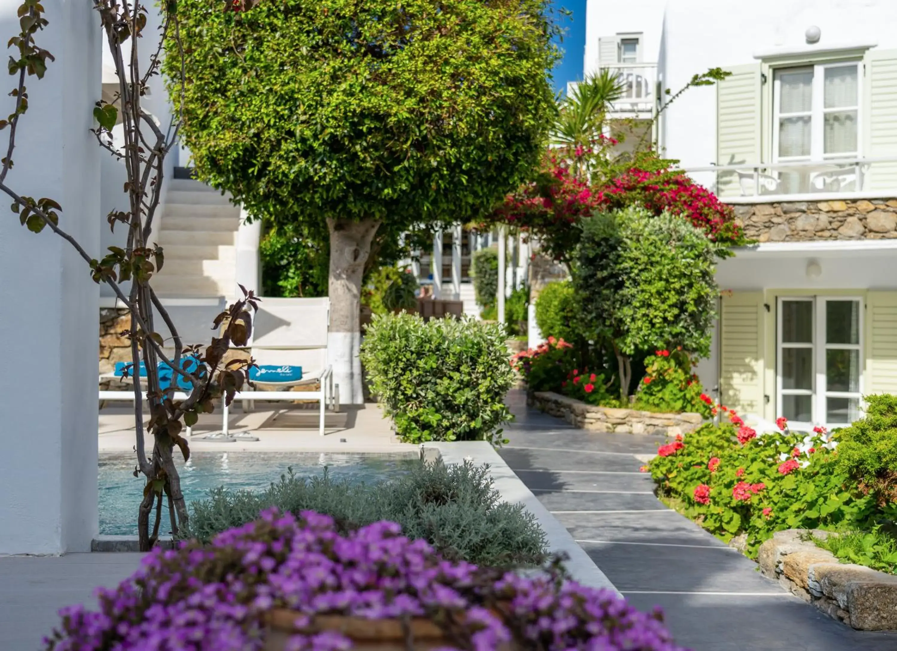 Two-Bedroom spa Room in Semeli Hotel Mykonos Two-Bedroom spa Room in Semeli Hotel Mykonos