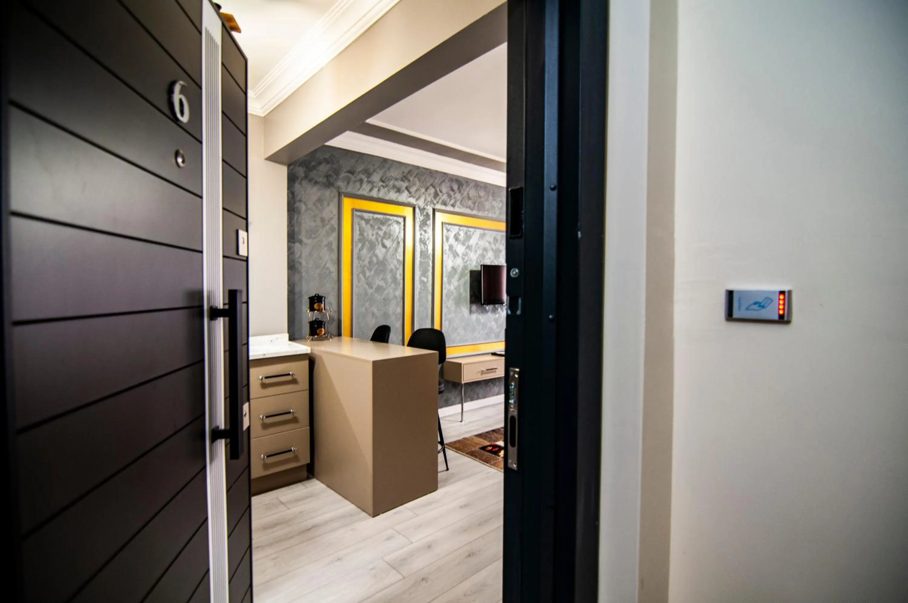 Bed in Naif Bey Hotel