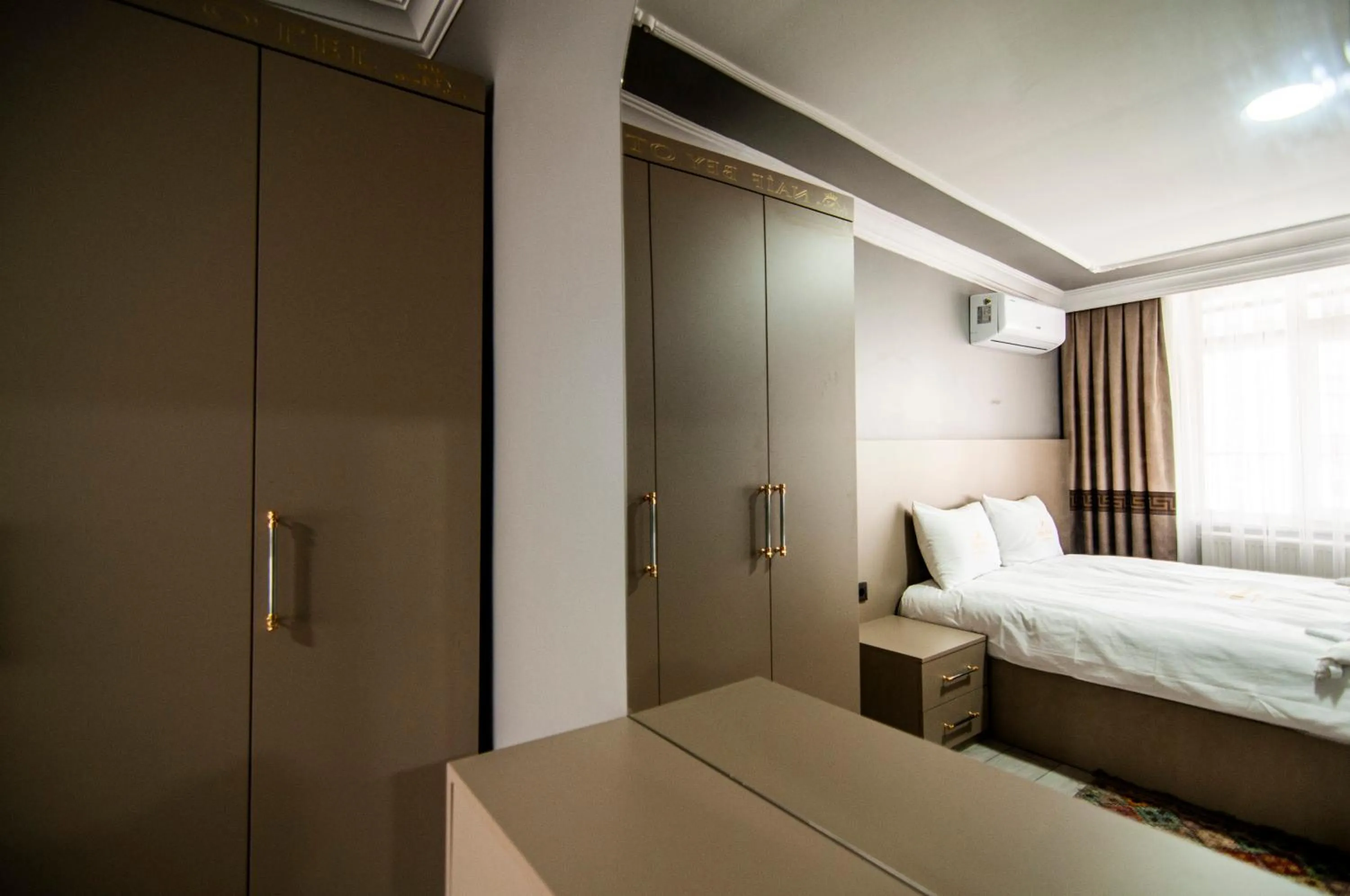 Bed in Naif Bey Hotel